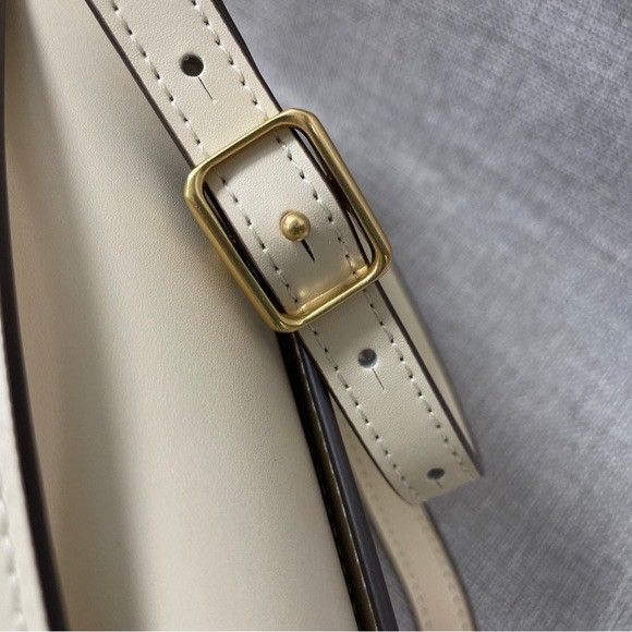 Tory Burch TORY BURCH Eleanor New Cream Small Convertible Shoulder Bag Size ONE SIZE - 9 Thumbnail