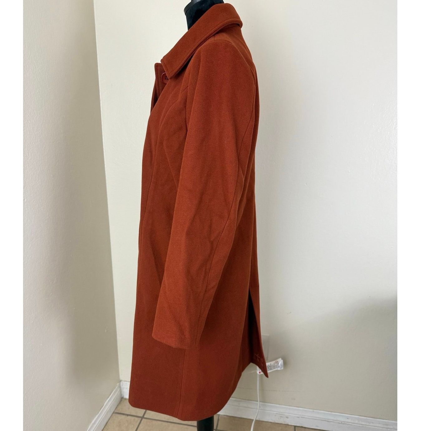 Other Fashion Collection Brown/Red-Orange Coat - Size M Size M / US 6-8 / IT 42-44 - 4 Thumbnail