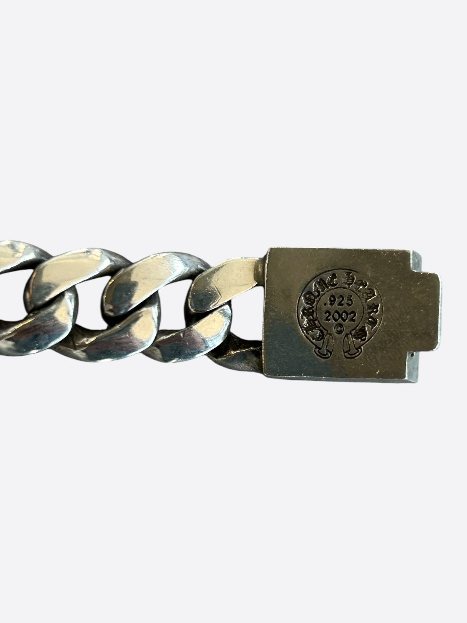 Chrome Hearts Chrome Hearts Silver Cross Cuban Bracelet Size ONE SIZE - 2 Thumbnail