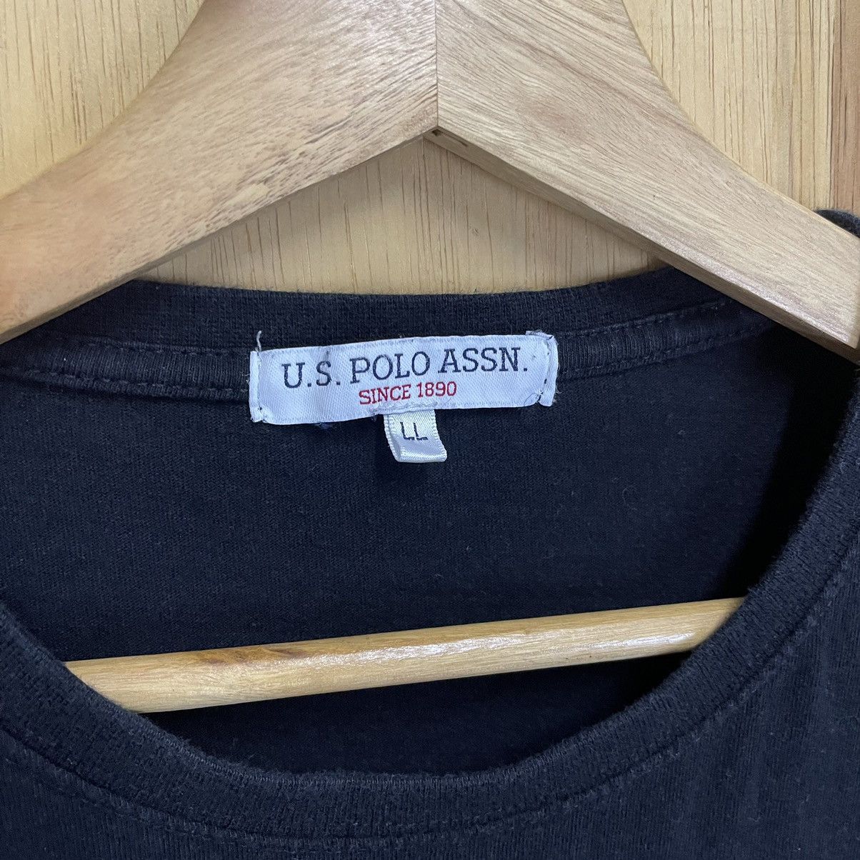Japanese Brand US POLO ASSN Small Logo Shortsleeve Tee Size US L / EU 52-54 / 3 - 6 Thumbnail