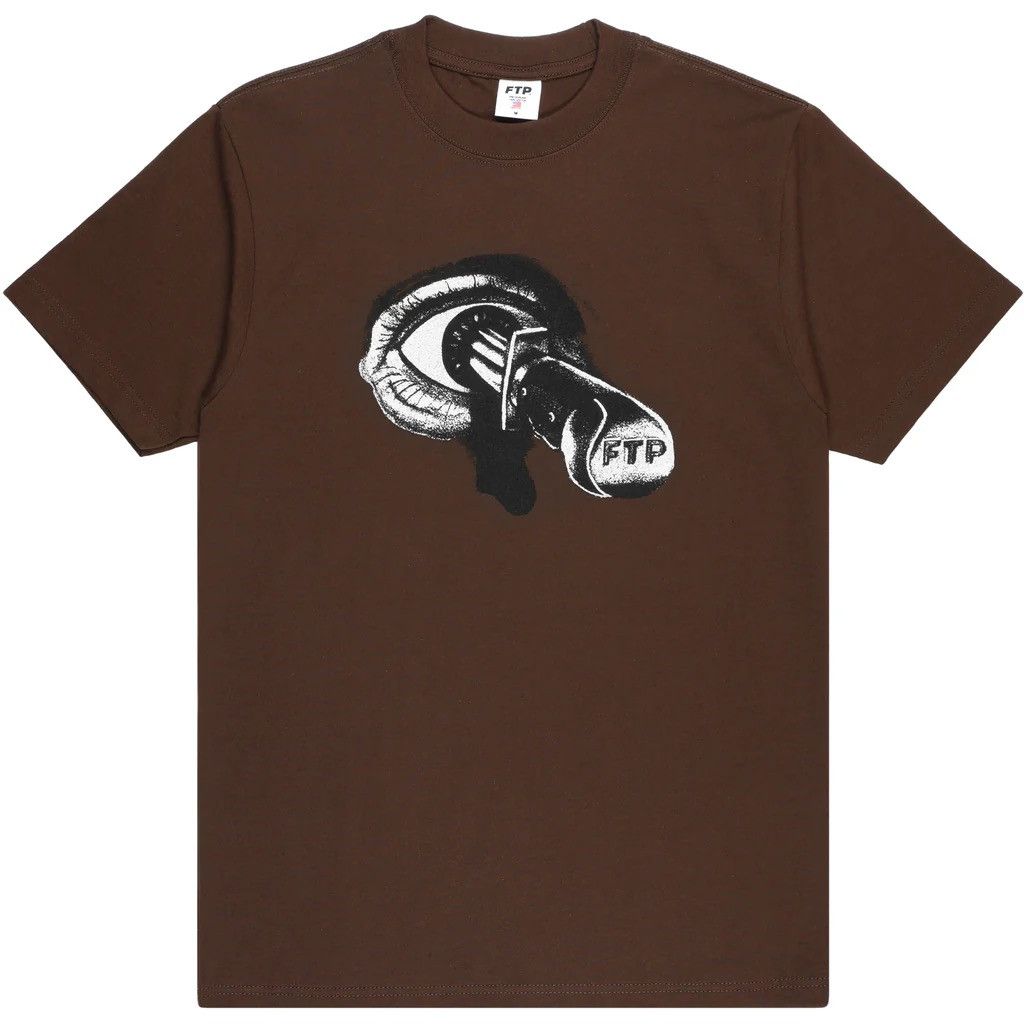 Fuck The Population Size 3XL FTP Pupil Tee (Brown) Size US XXL / EU 58 / 5 - 3 Thumbnail