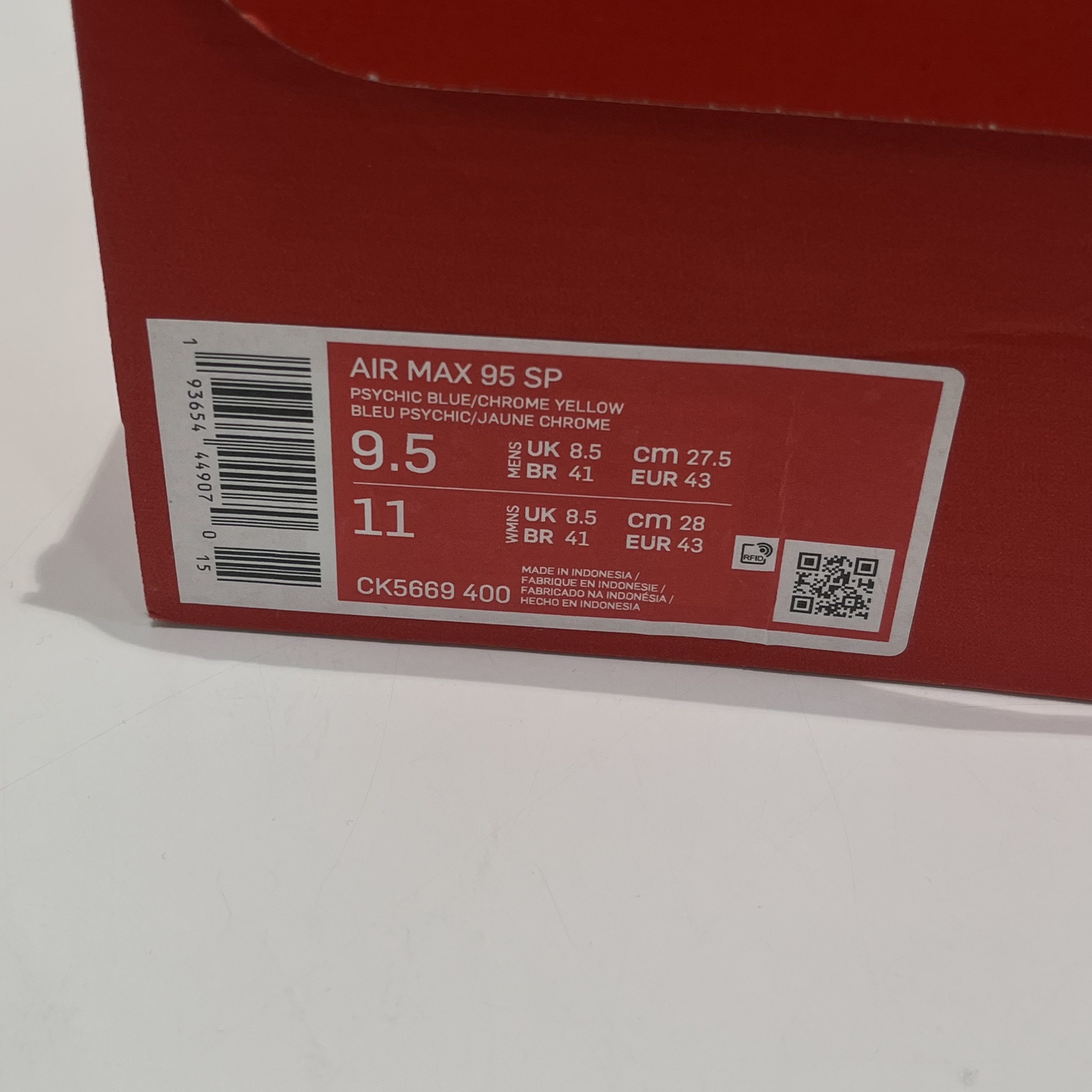 Nike Nike Air Max 95 SP Multicolor Size US 9.5 / EU 42-43 - 7 Thumbnail