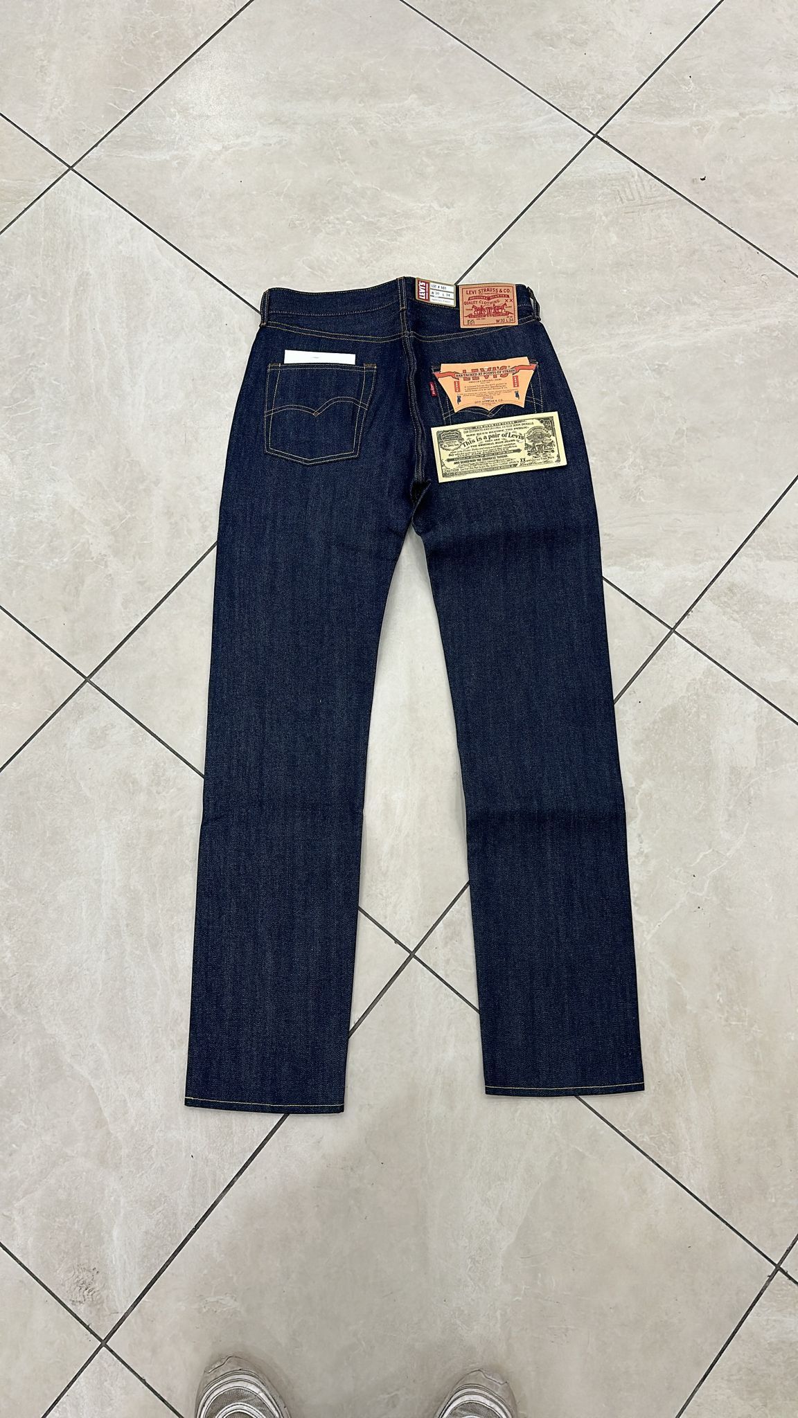 Levi's Vintage Clothing LVC Levi's Vintage Clothing 1966 501XX BigE Selvedge Jeans Size US 30 / EU 46 - 2 Thumbnail