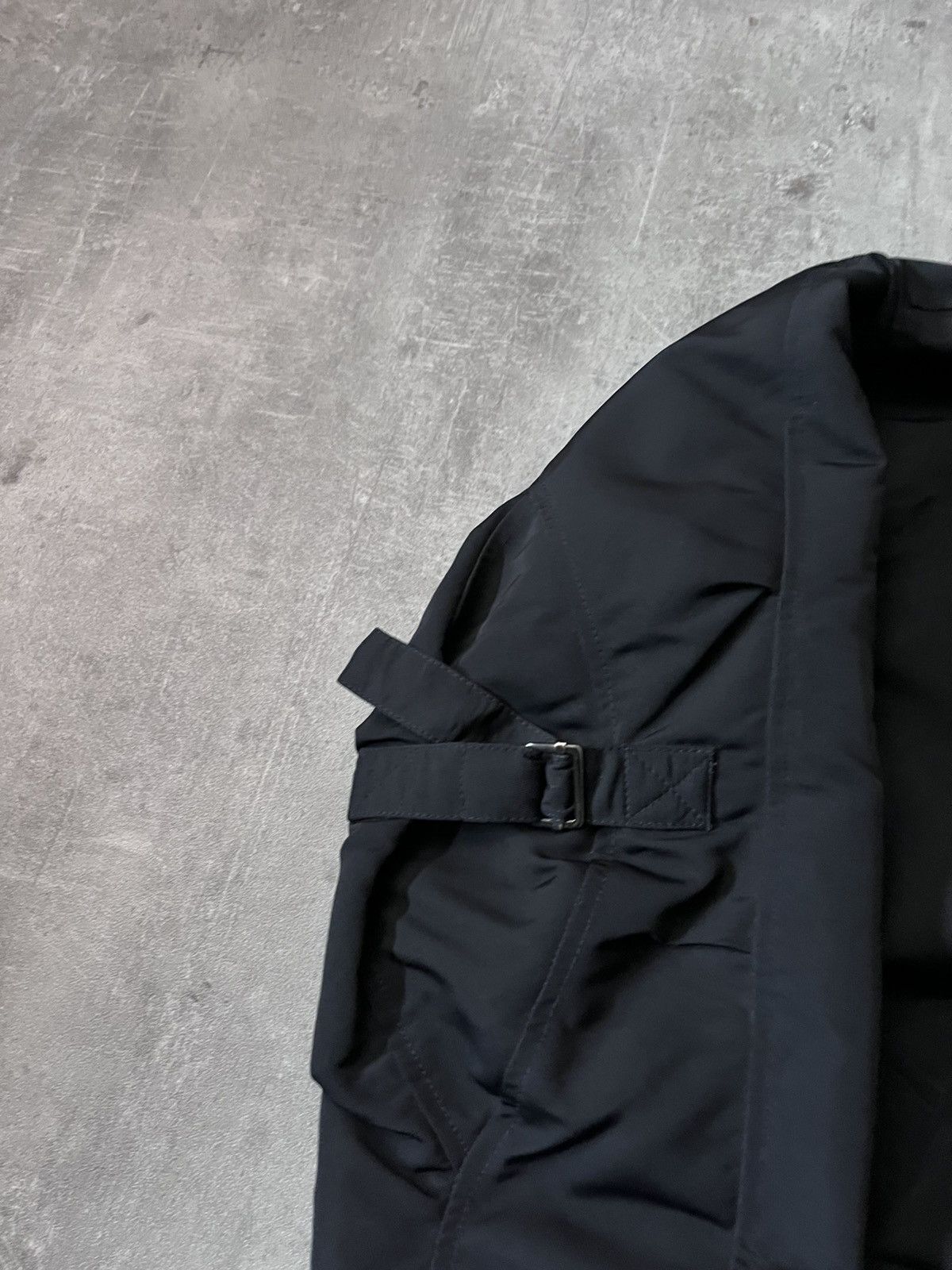 Raf by Raf Simons Raf by Raf Simons F/W 2008 Bondage hooded black jacket Size US M / EU 48-50 / 2 - 3 Thumbnail
