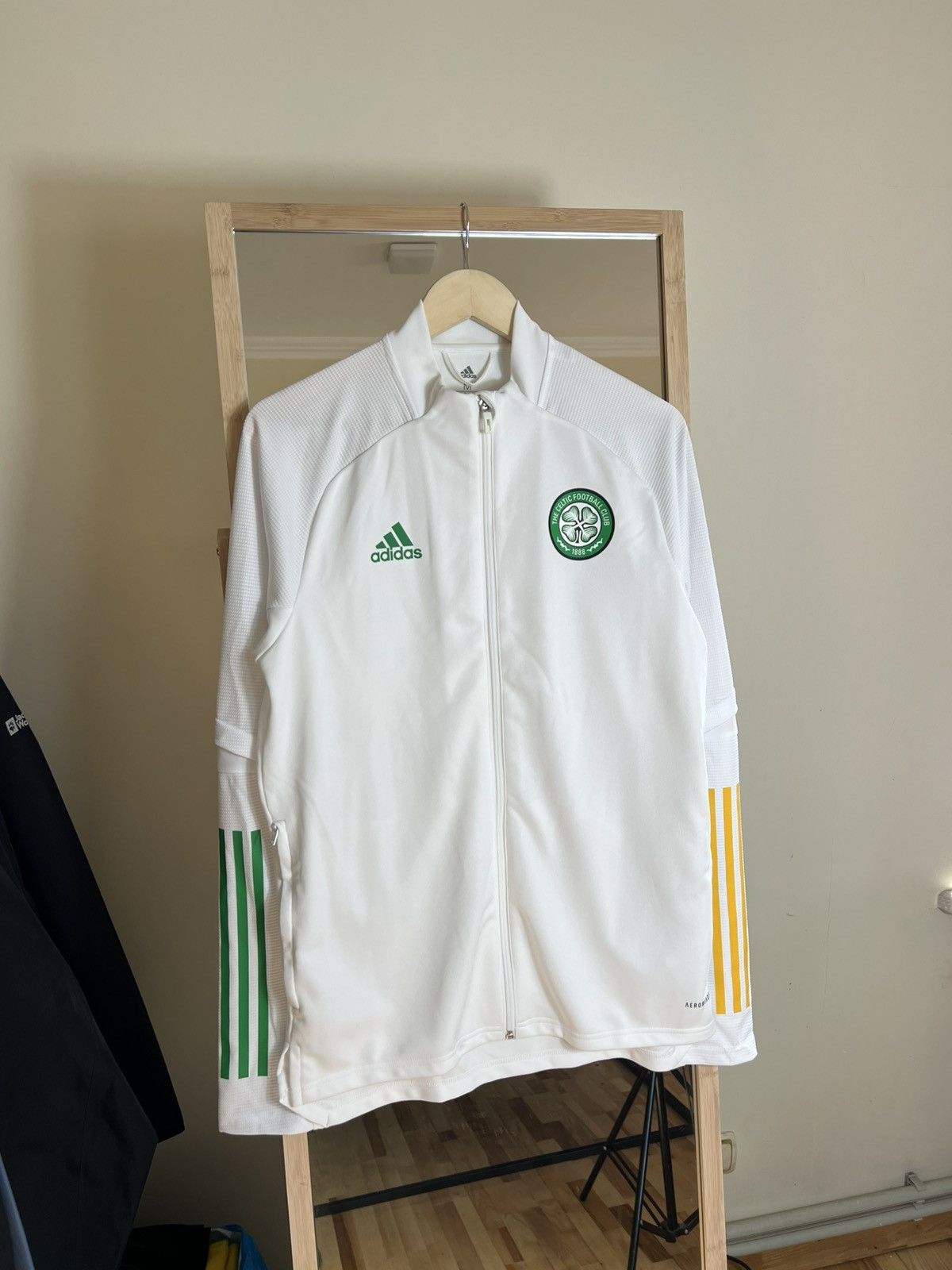 Adidas Adidas Celtic Glasgow Training Track Zip Jacket Y2K Soccer Size US M / EU 48-50 / 2 - 1 Thumbnail