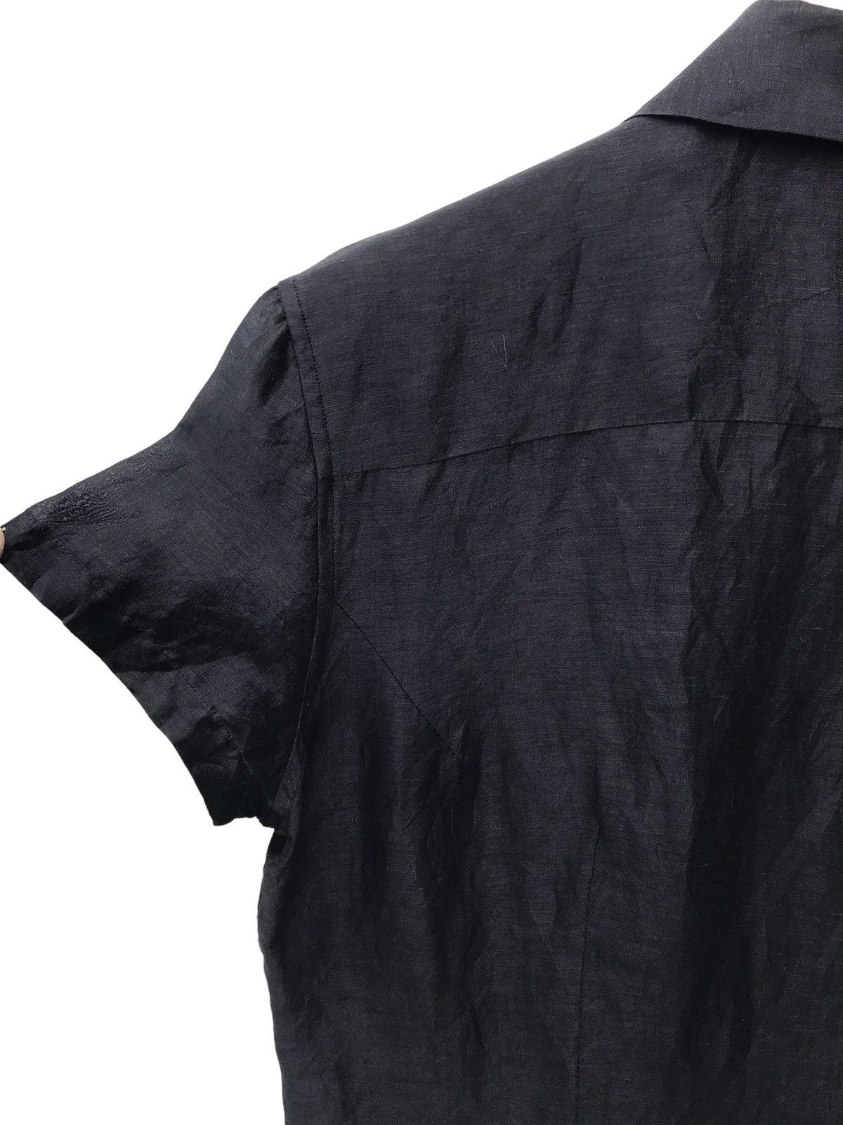 Gucci Gucci Linen Silk Women Zipper Shirt Size M / US 6-8 / IT 42-44 - 5 Thumbnail