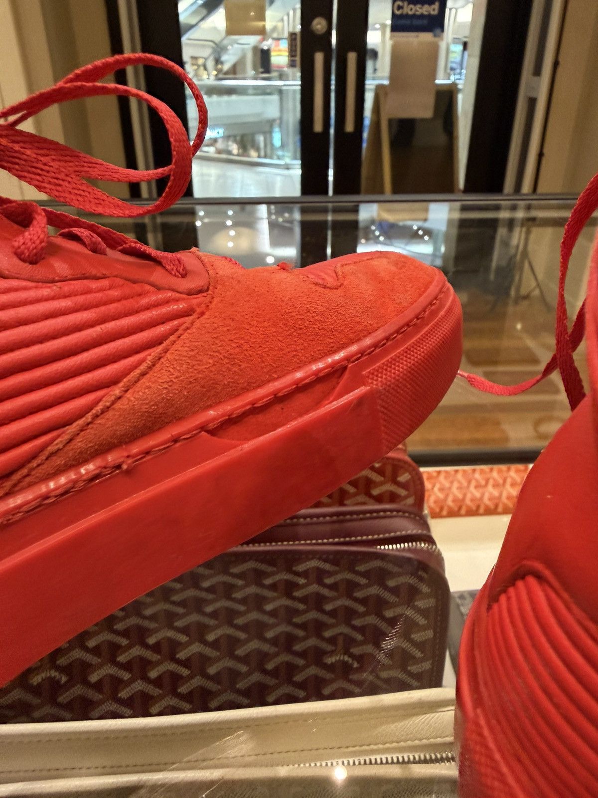 Balenciaga Balenciaga Pleated Arenas -Red Suede Size US 6 / EU 39 - 10 Thumbnail