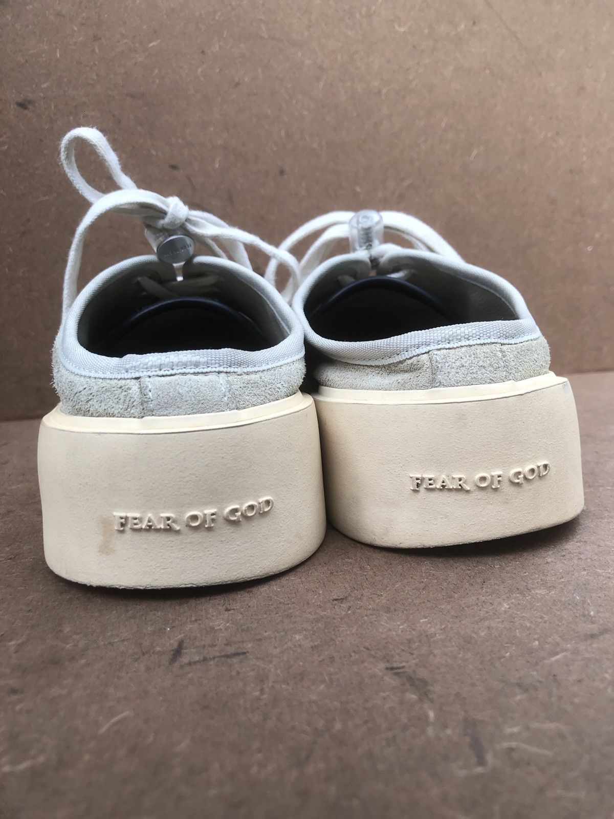 Fear of God Fear Of God Black Canvas Sneakers Size 41 Size US 7 / EU 40 - 13 Thumbnail