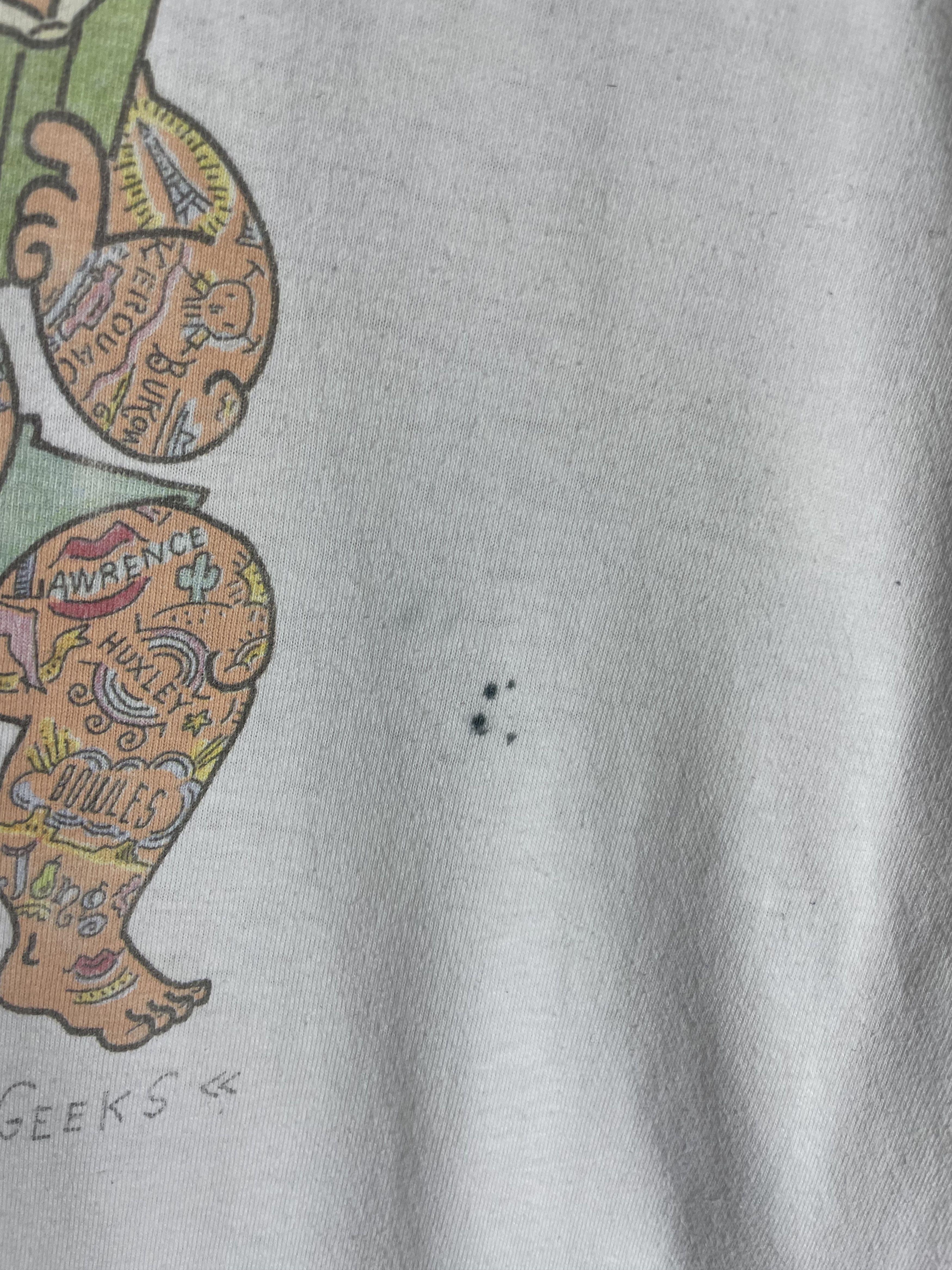 Vintage VINTAGE 90S HUMOR TEE TATTOO Size US L / EU 52-54 / 3 - 4 Thumbnail