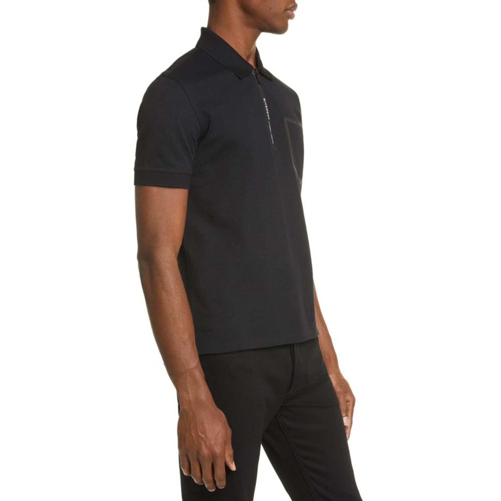 Givenchy Givenchy Short Sleeve Slim Fit Polo Shirt in Black - Large Size US L / EU 52-54 / 3 - 6 Thumbnail