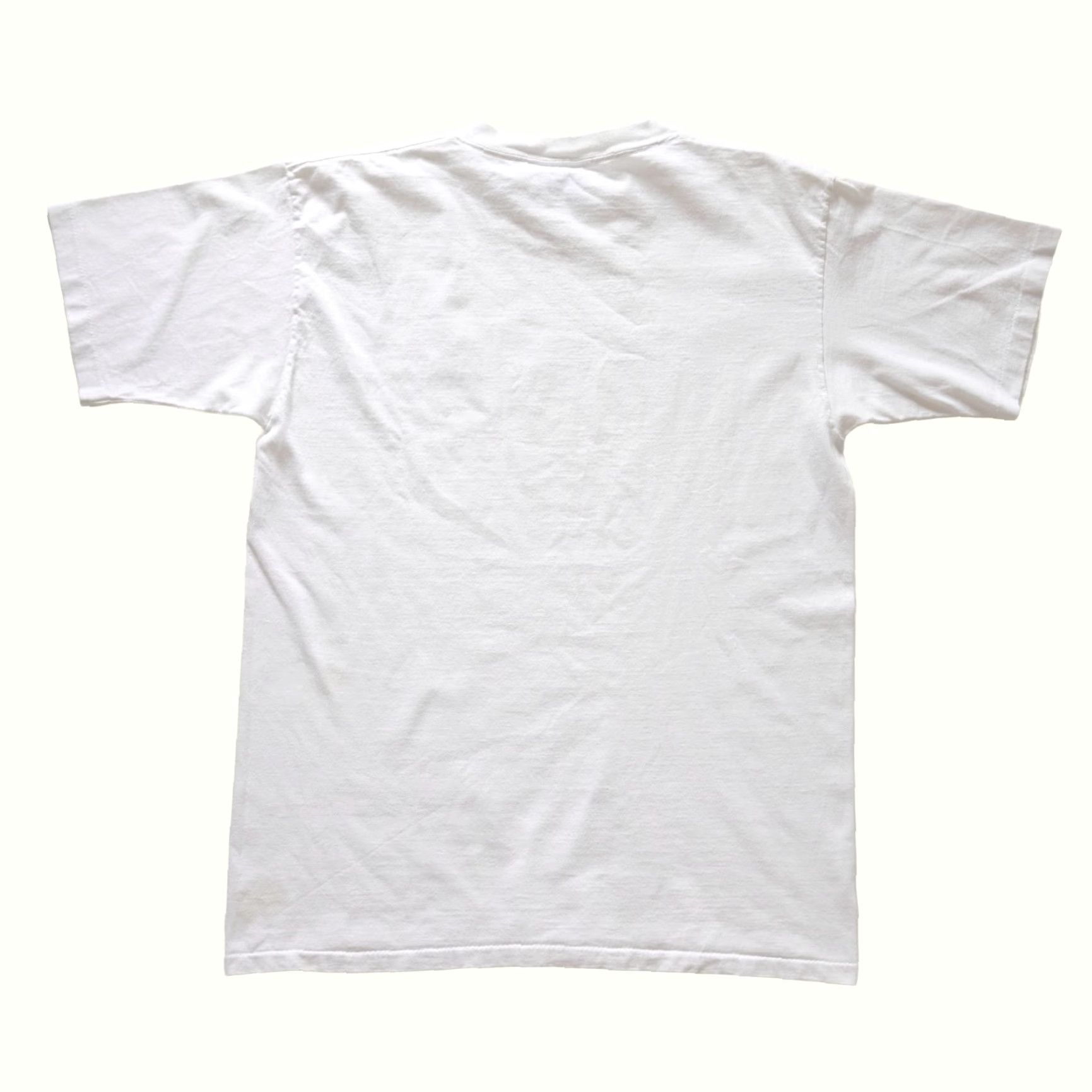 Native VINTAGE All Sport T-Shirt Mens L White 100% Cotton Oklahoma Native Single Stitch 90s Century Graphic Print Crew Neck Short Sleeve Mens Size US L / EU 52-54 / 3 - 3 Thumbnail