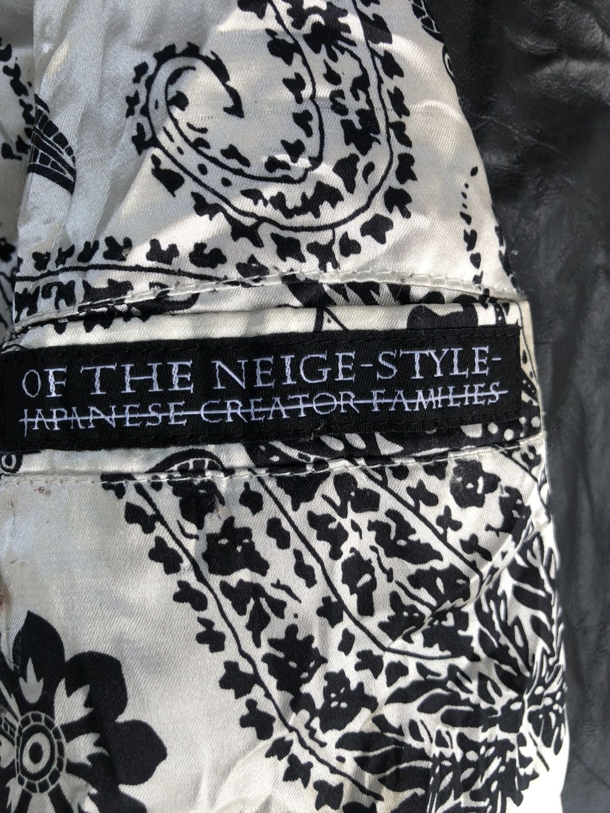If Six Was Nine Of The Neige Leather Jacket Size US S / EU 44-46 / 1 - 21 Thumbnail