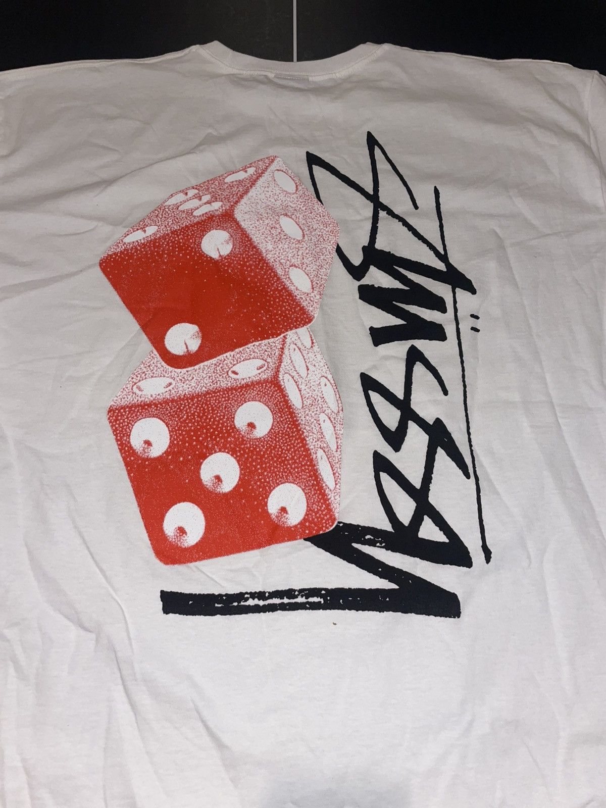 Stussy Stüssy Tall Dice Tee - White Size US XXL / EU 58 / 5 - 6 Thumbnail