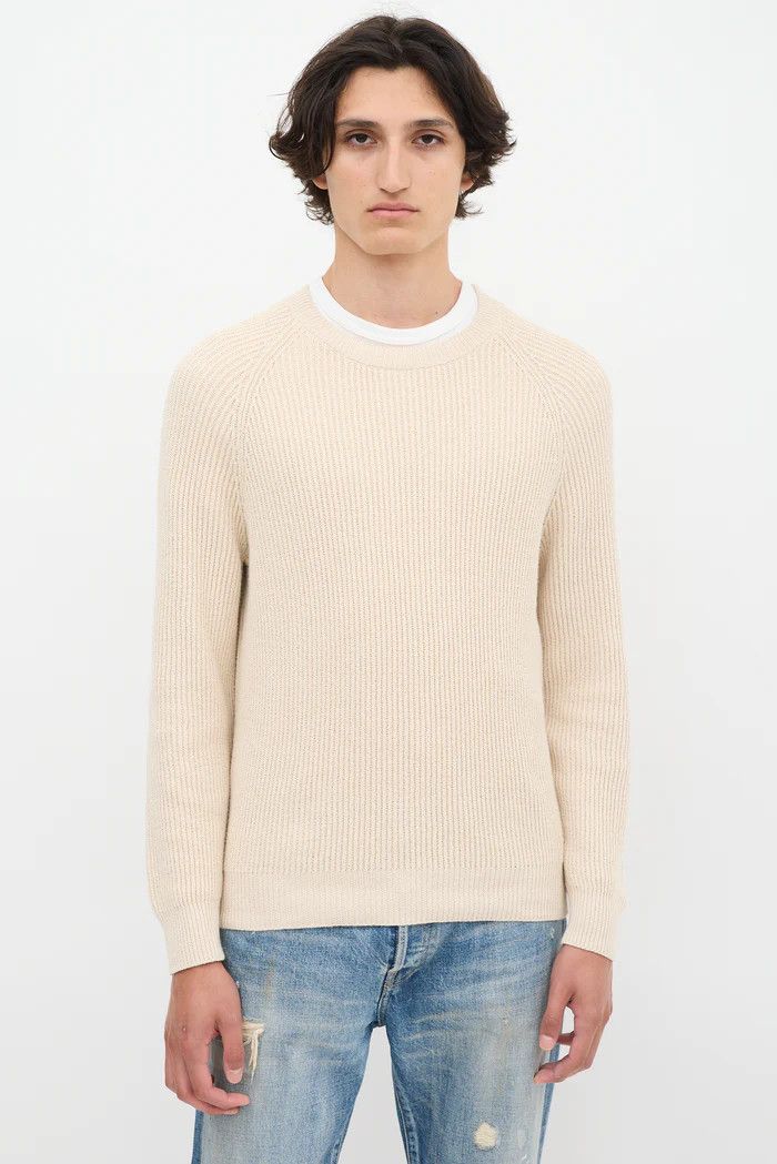 Brunello Cucinelli o1y0526 Crewneck Sweater in Beige Size US M / EU 48-50 / 2 - 1 Thumbnail