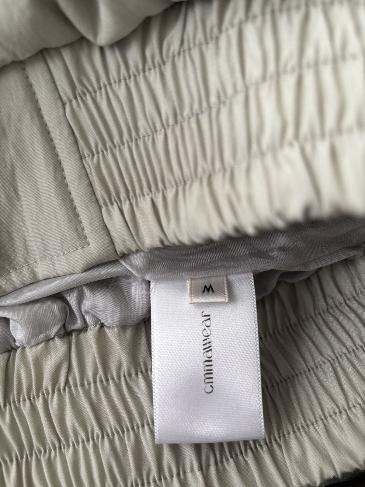 CMMAWEAR cmmawear limestone funnel-neck track jacket Size US M / EU 48-50 / 2 - 8 Thumbnail