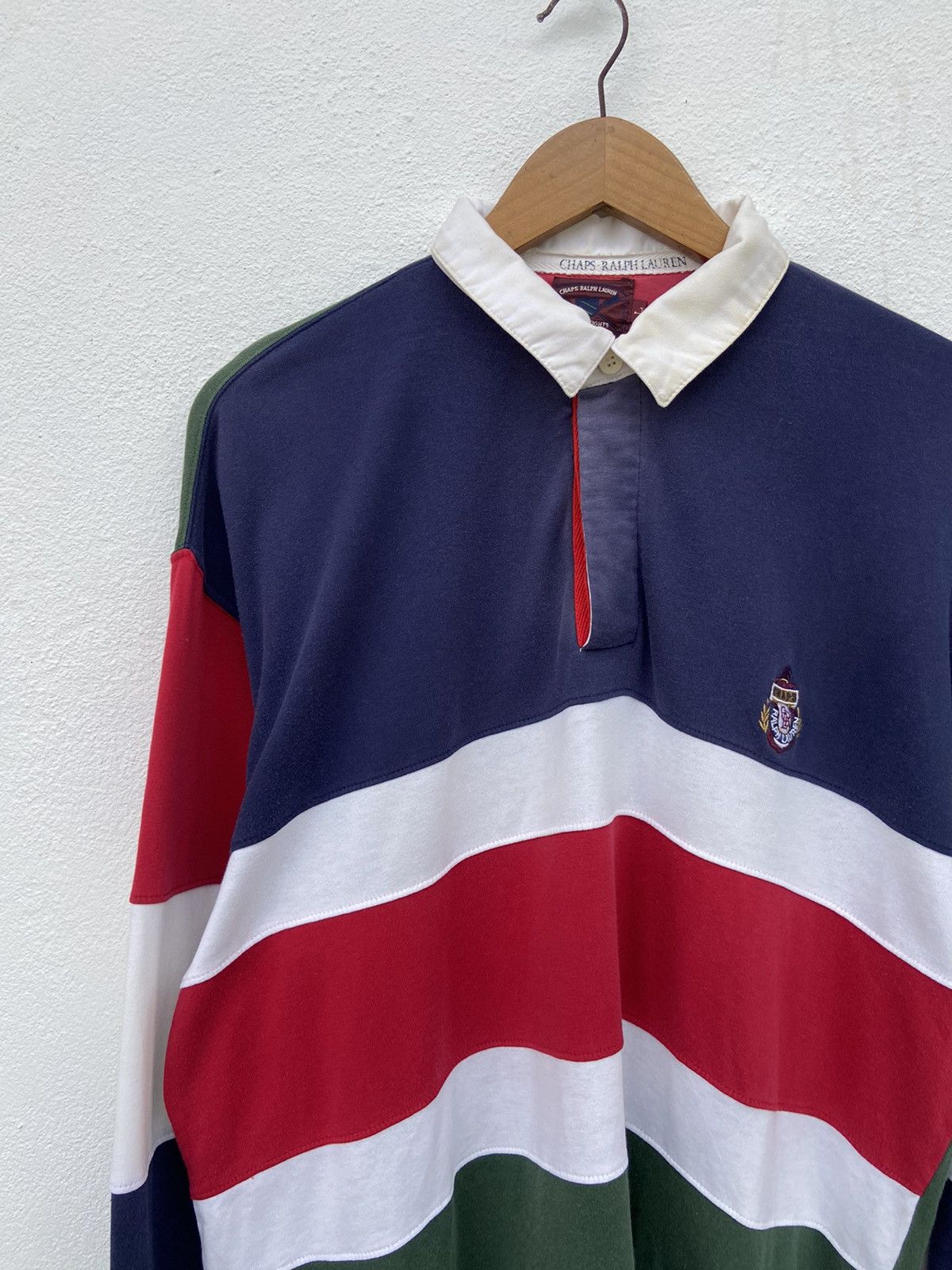 Chaps Ralph Lauren 🔥 Vintage 90s vintage Chaps Ralph Lauren polo rugby Size US L / EU 52-54 / 3 - 4 Thumbnail