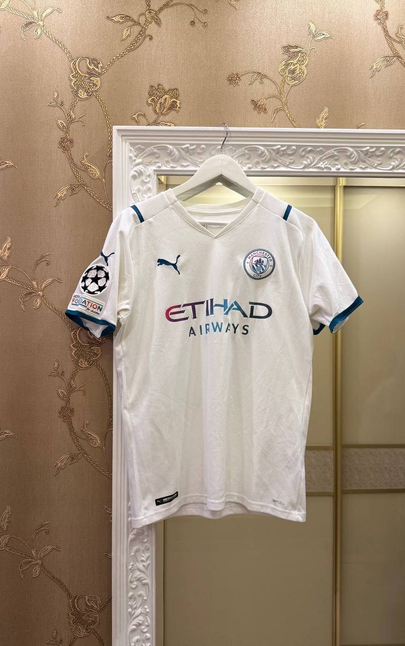 Puma 2021/22 Manchester City Away Jersey #10 Grealish Soccer Size US M / EU 48-50 / 2 - 1 Thumbnail