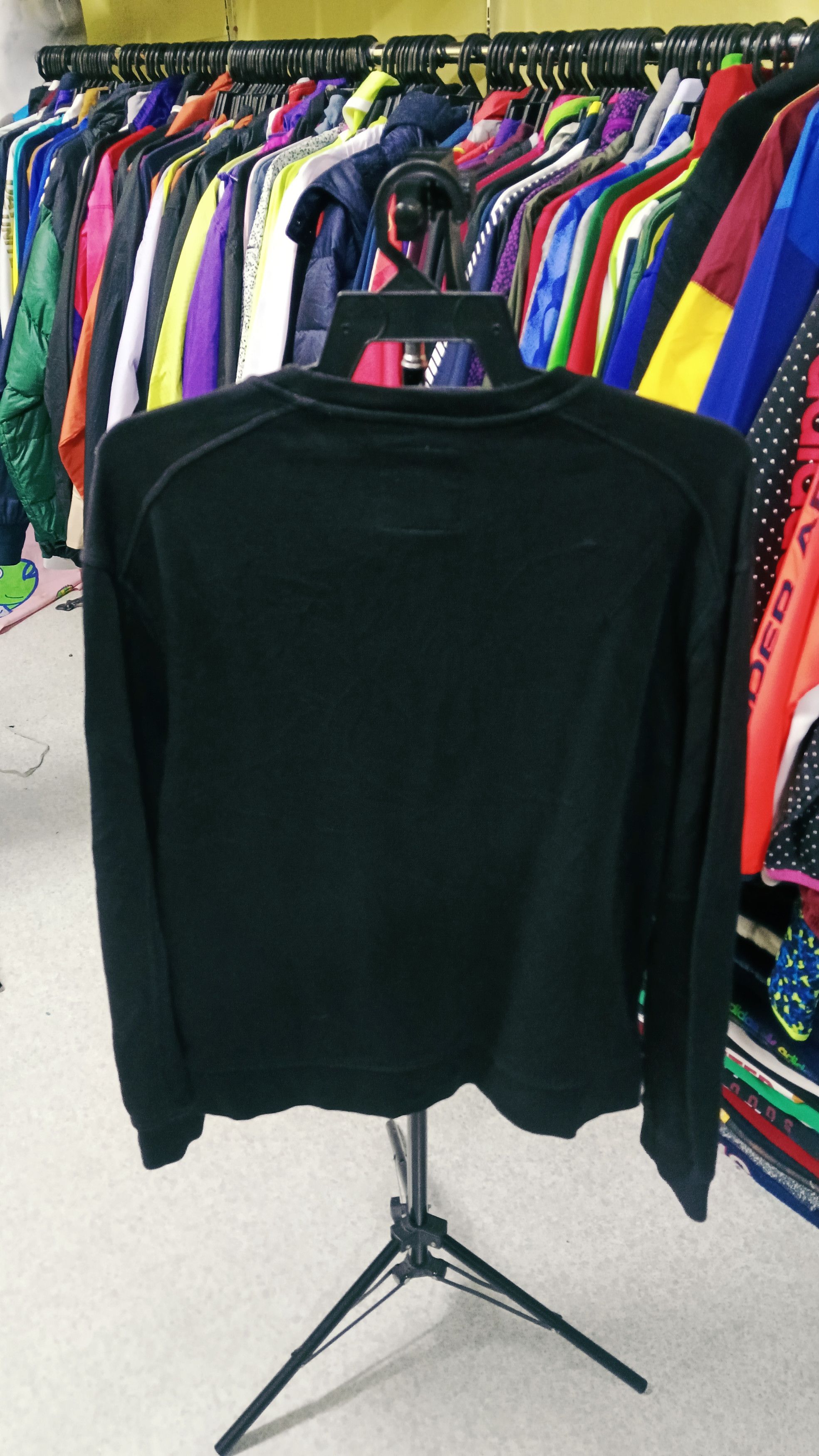 Armani × Armani Exchange Armani Exchange Icon Period Black Sweatshirt Size US S / EU 44-46 / 1 - 2 Thumbnail