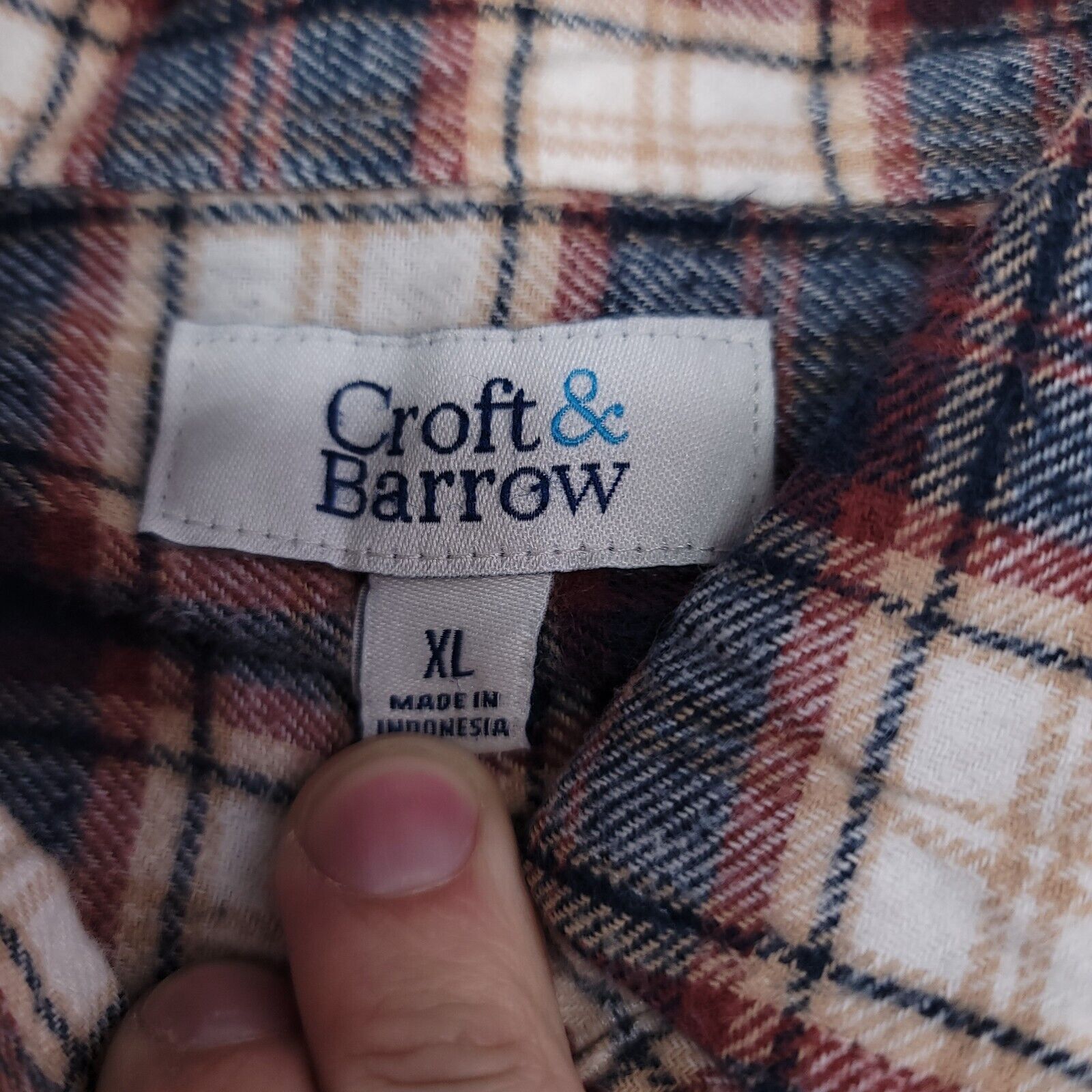 Croft & Barrow Croft & Barrow Button Up Shirt Mens Size Extra Large XL Blue Size US XL / EU 56 / 4 - 3 Thumbnail