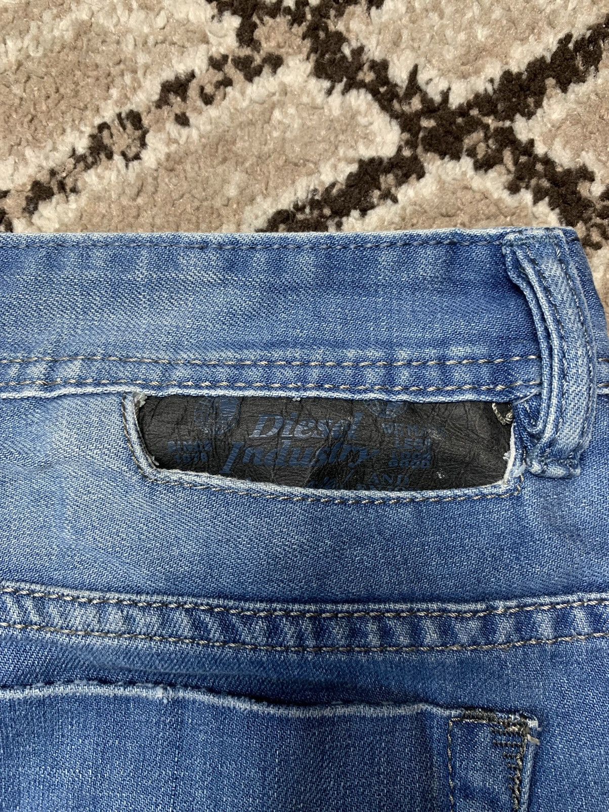 Diesel × Vintage Vintage Men's Diesel Distressed Denim Jeans Size US 36 / EU 52 - 24 Thumbnail