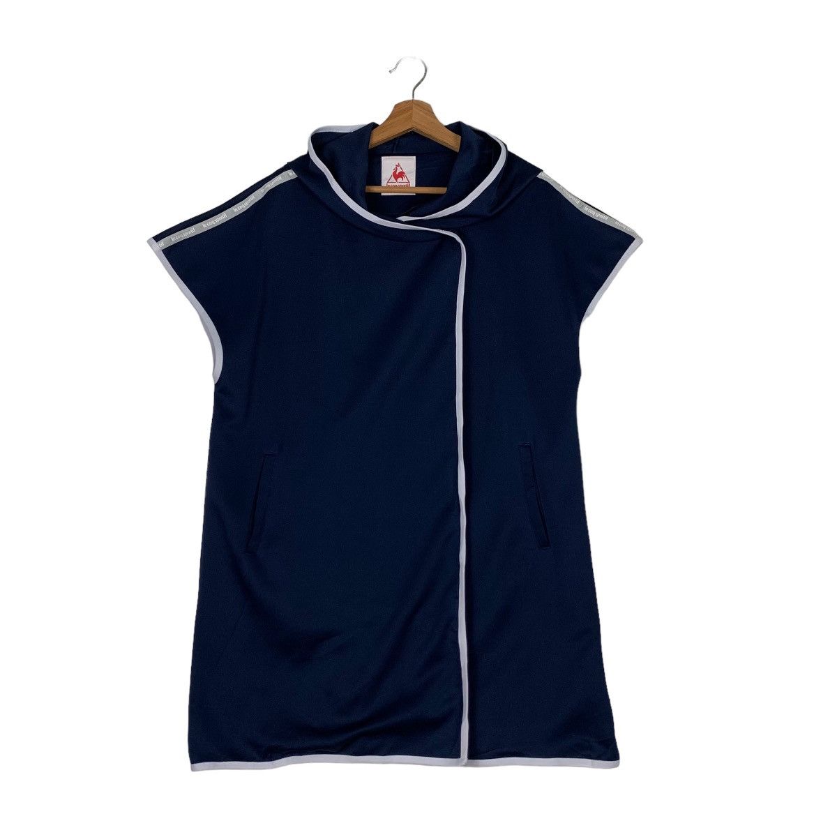 Le Coq Sportif LE COQ SPORTIF Hoodie Sleeveless Jacket #0125-C7 Size US L / EU 52-54 / 3 - 1 Thumbnail