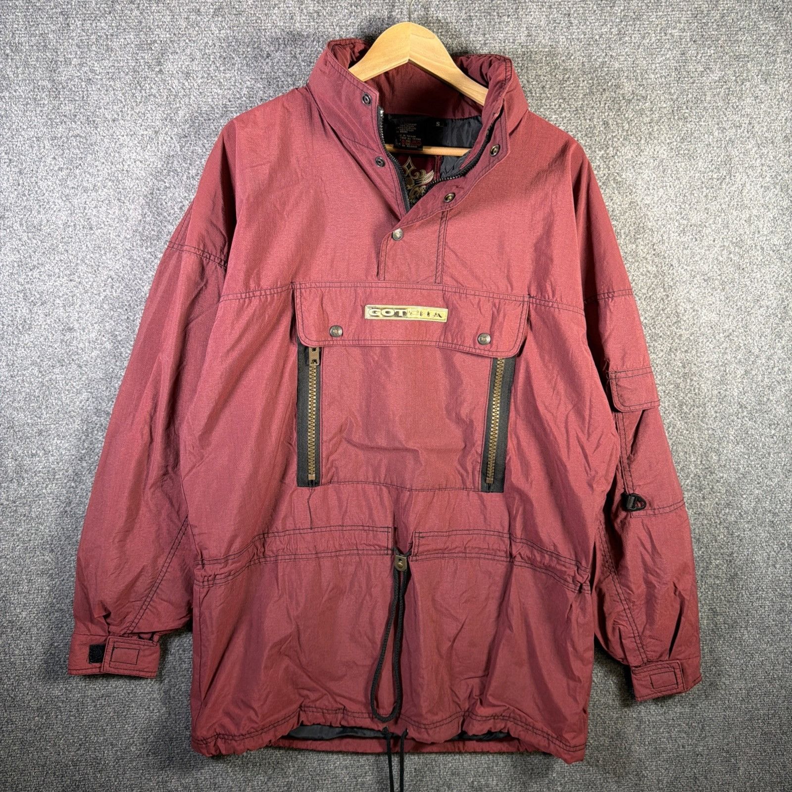 Gotcha Vintage Gotcha Jacket Mens Large Red 90s Gorpcore Skate Snow Size US L / EU 52-54 / 3 - 1 Thumbnail