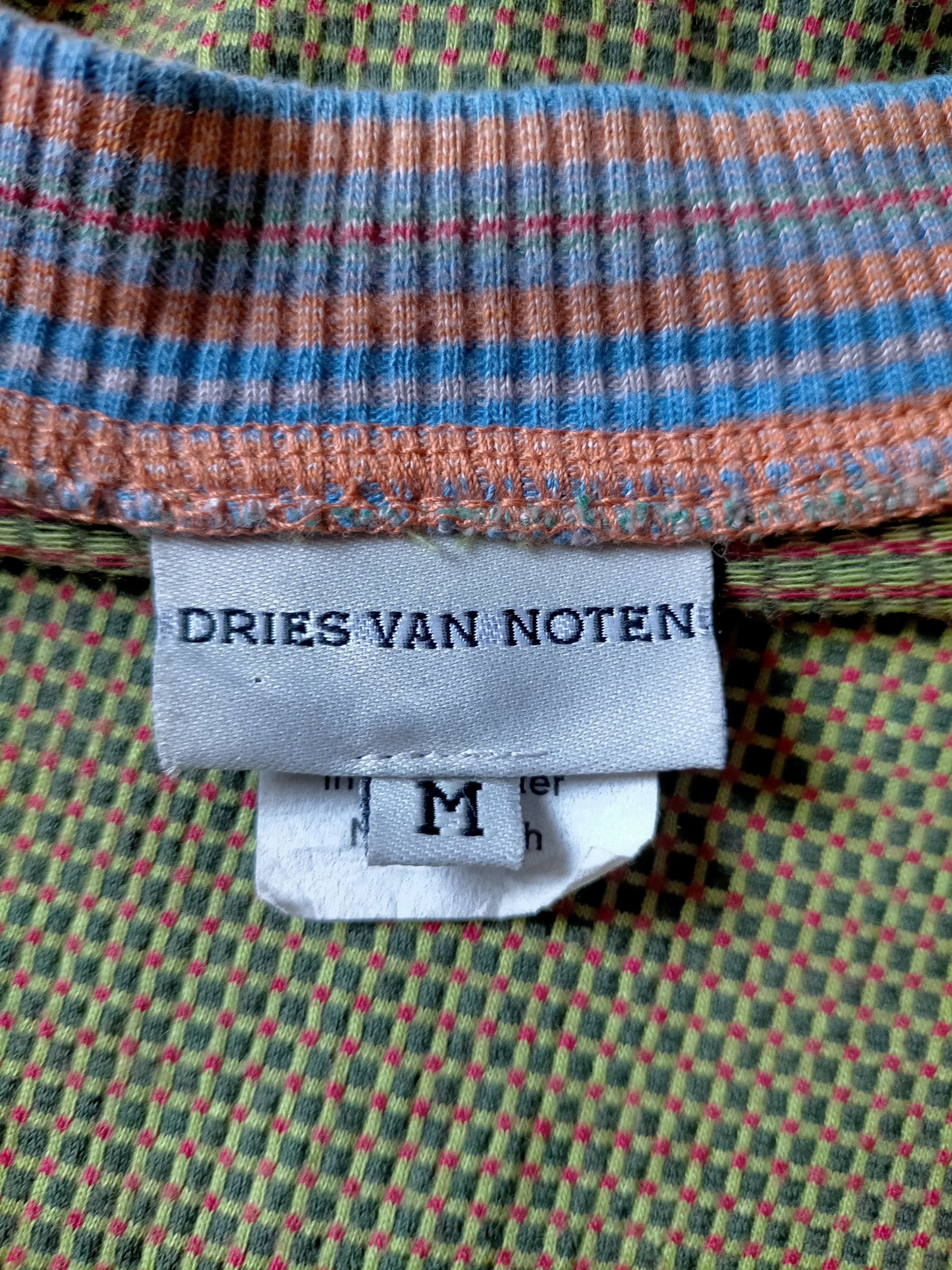 Dries Van Noten Dries Van Noten V-neck Long Sleeve T-shirt Size US M / EU 48-50 / 2 - 8 Thumbnail