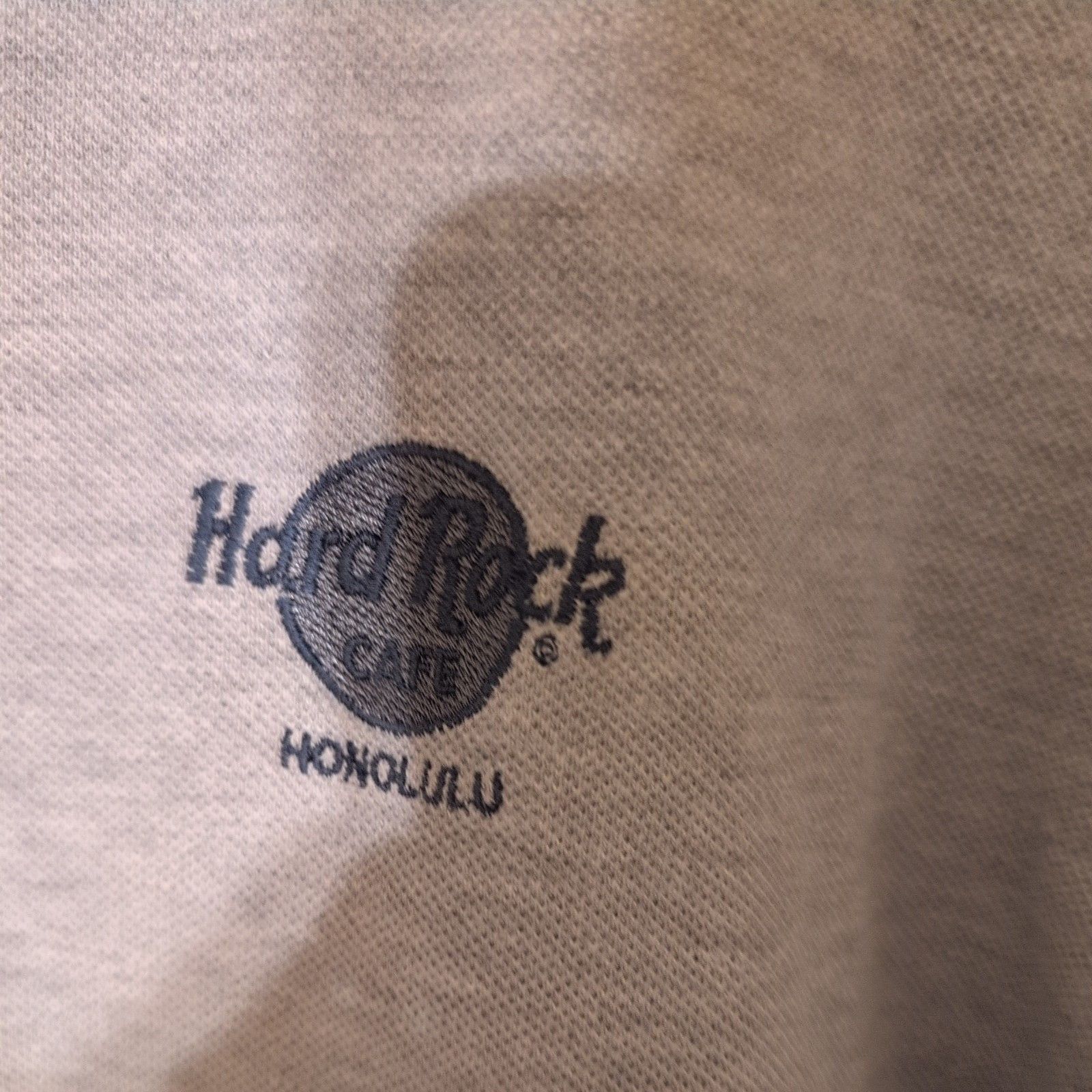 Hard Rock Cafe Hard Rock Cafe Shirt Mens L Gray Short Sleeve Polo Honolulu Size US L / EU 52-54 / 3 - 3 Thumbnail