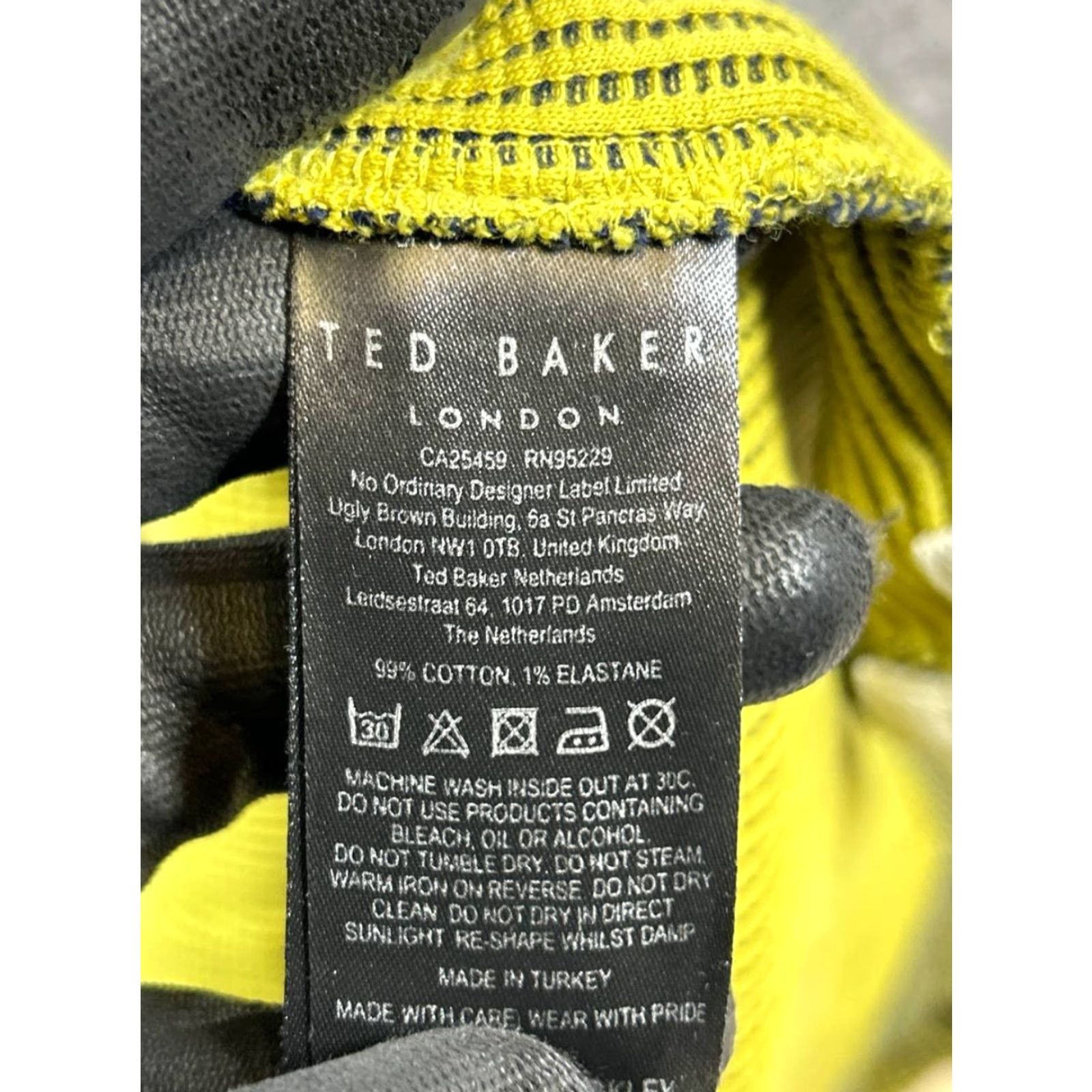 Ted Baker Ted Baker London Polo Shirt Mens M Green Cotton Quarter Zip Short Sleeve Knit Collar Polo Golf Brand Ted Baker Mens Polo Shirt Green M Regular Fit Size US M / EU 48-50 / 2 - 5 Thumbnail