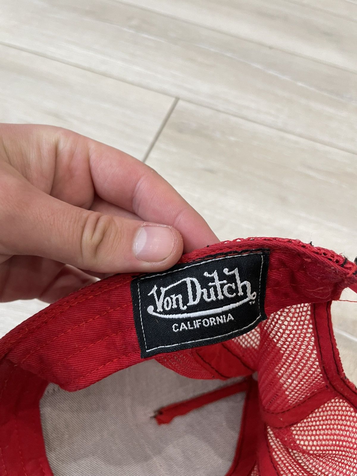 Vintage × Von Dutch Von Dutch Square baseball cap Size ONE SIZE - 7 Thumbnail