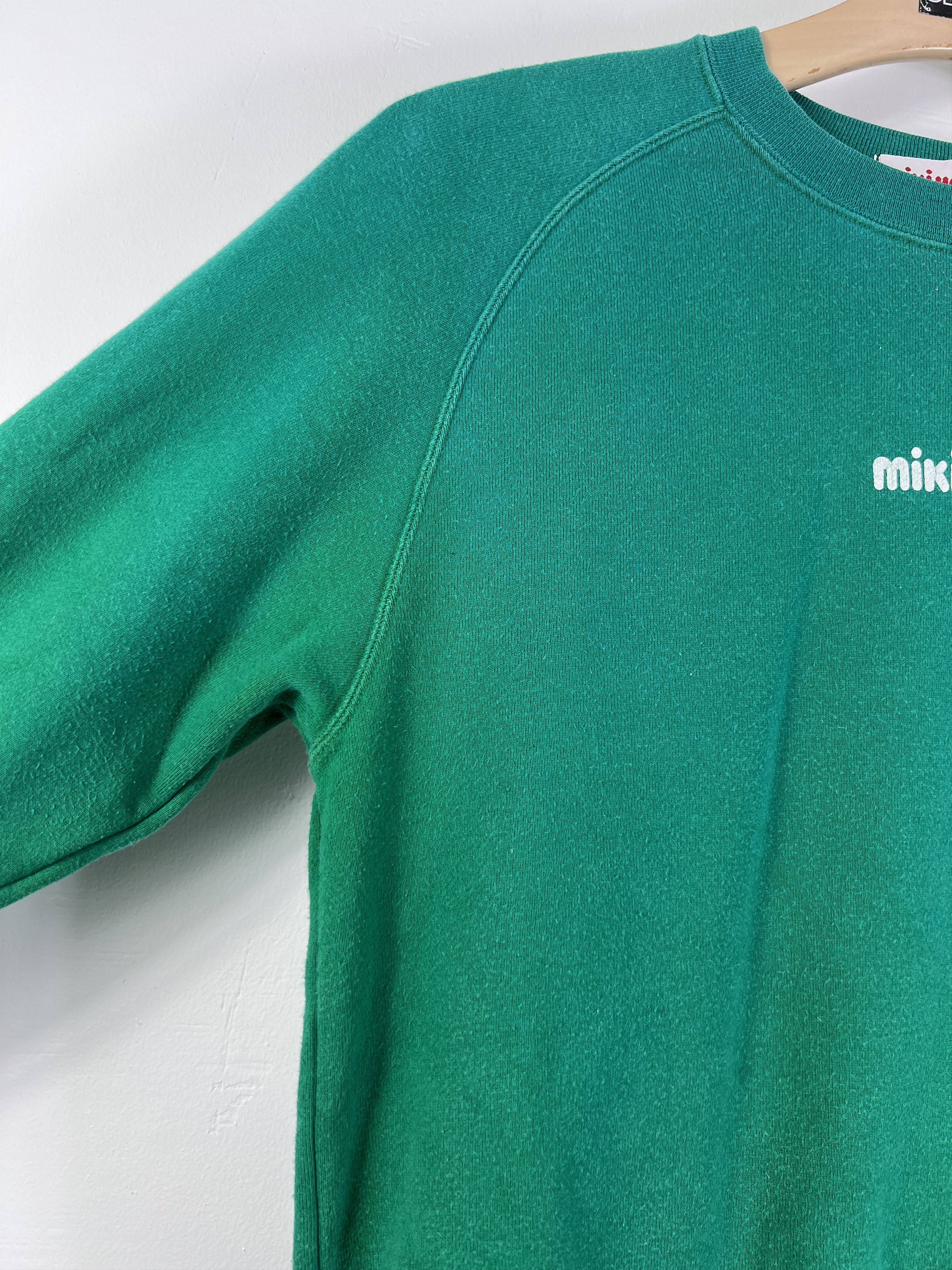 Japanese Brand Mikihouse Junior Big Logo Sweatshirt (YL) GTMP206 Size US XS / EU 42 / 0 - 8 Thumbnail