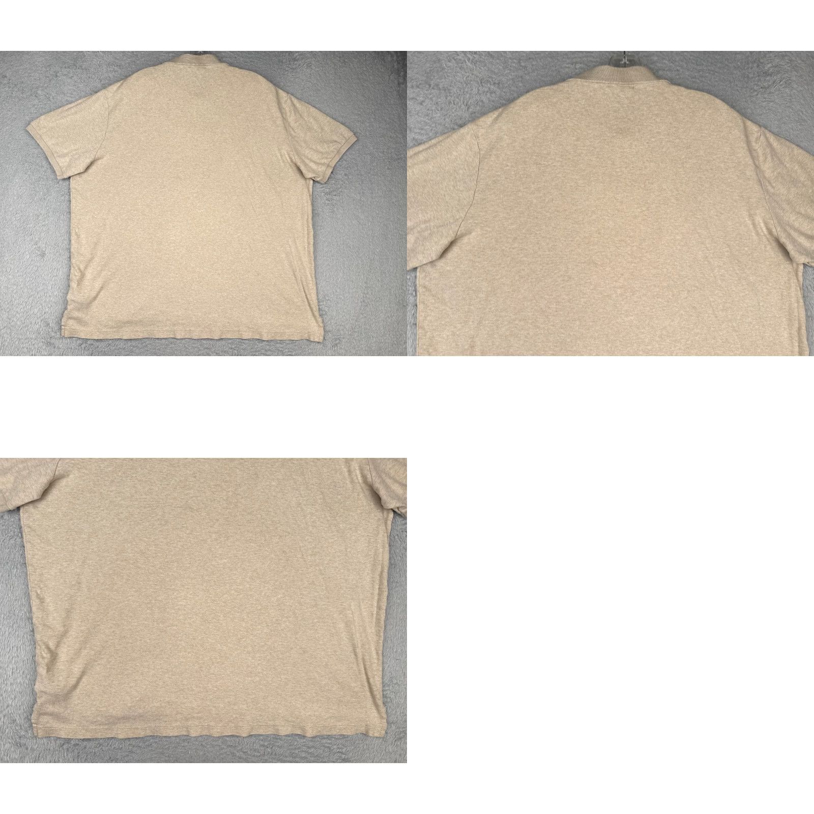 Ralph Lauren Ralph Lauren Polo Shirt Adult XL Beige 100% Cotton Short Sleeve Regular Fit Men’s Polo Shirt Beige 100% Cotton Modern Sports Mens Size US XL / EU 56 / 4 - 9 Thumbnail