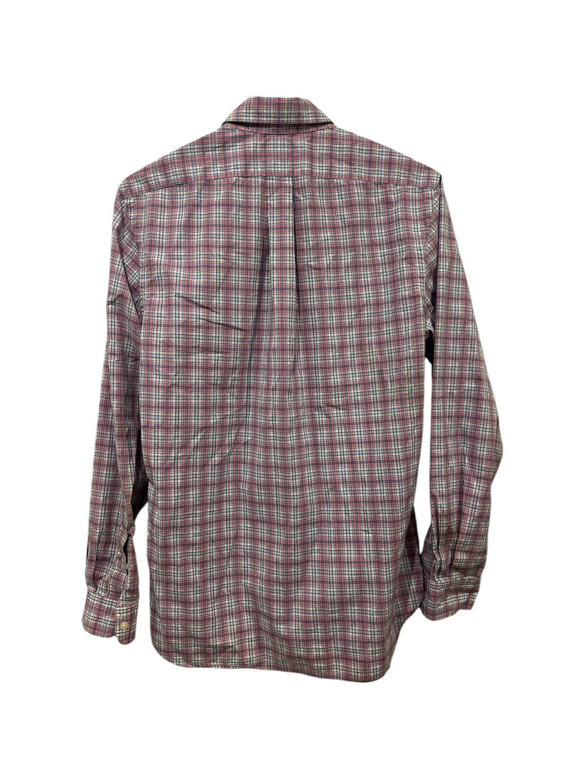Ralph Lauren Ralph Lauren Men’s Blue Pink Plaid Slim Fit Shirt Size US M / EU 48-50 / 2 - 4 Thumbnail