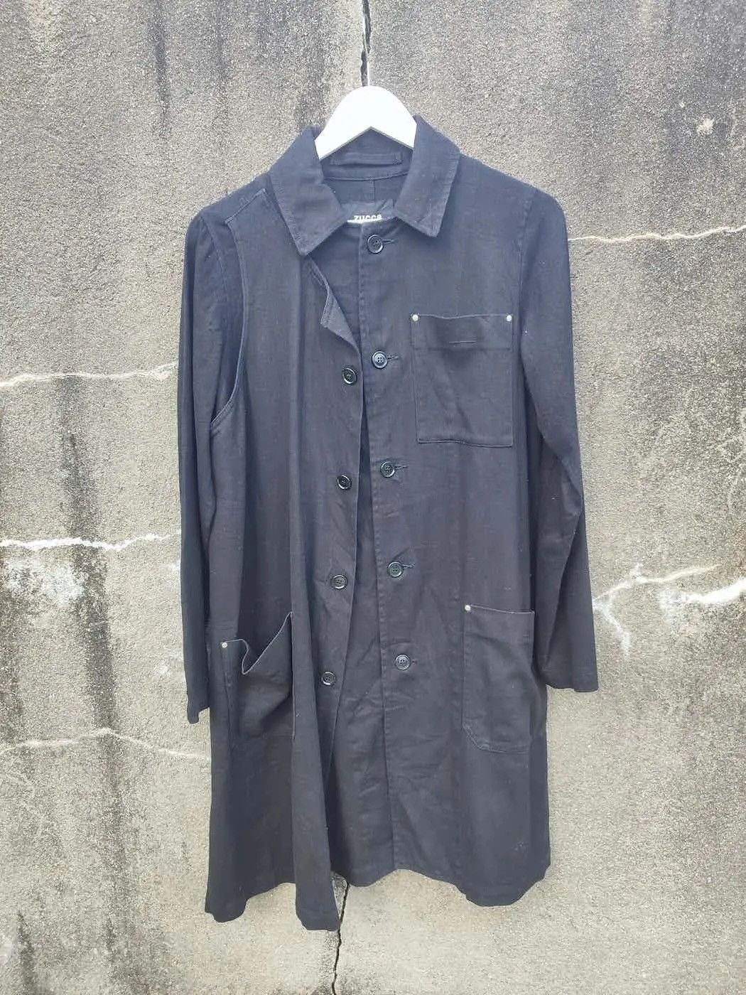 Japanese Brand × Zucca Zucca Lightweight Cotton Long Coat – Japan Exclusive (S) Size US S / EU 44-46 / 1 - 1 Thumbnail