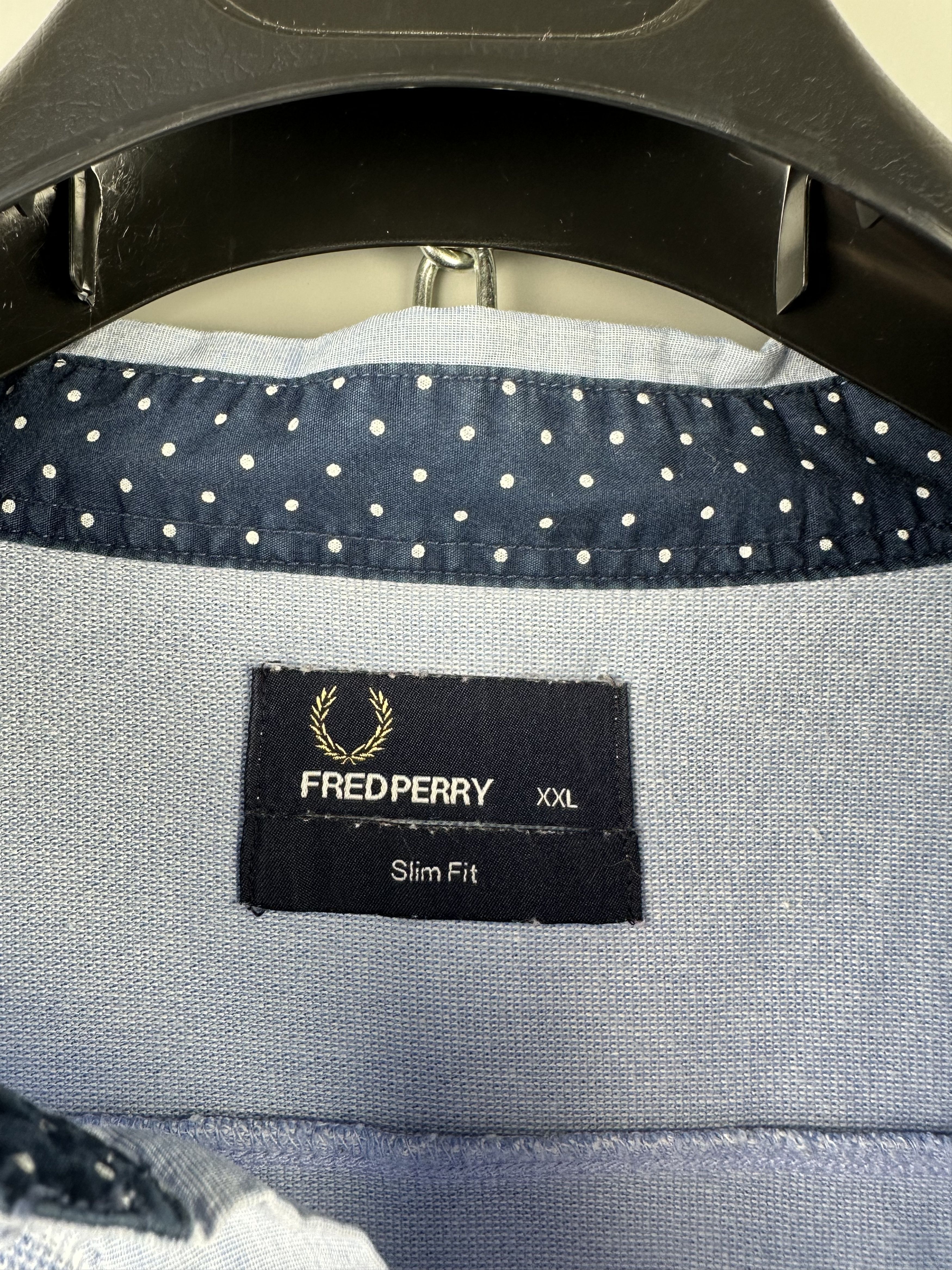 Fred Perry Fred Perry Cotton Short Sleeve Casual Polo Shirt Size US XXL / EU 58 / 5 - 10 Thumbnail