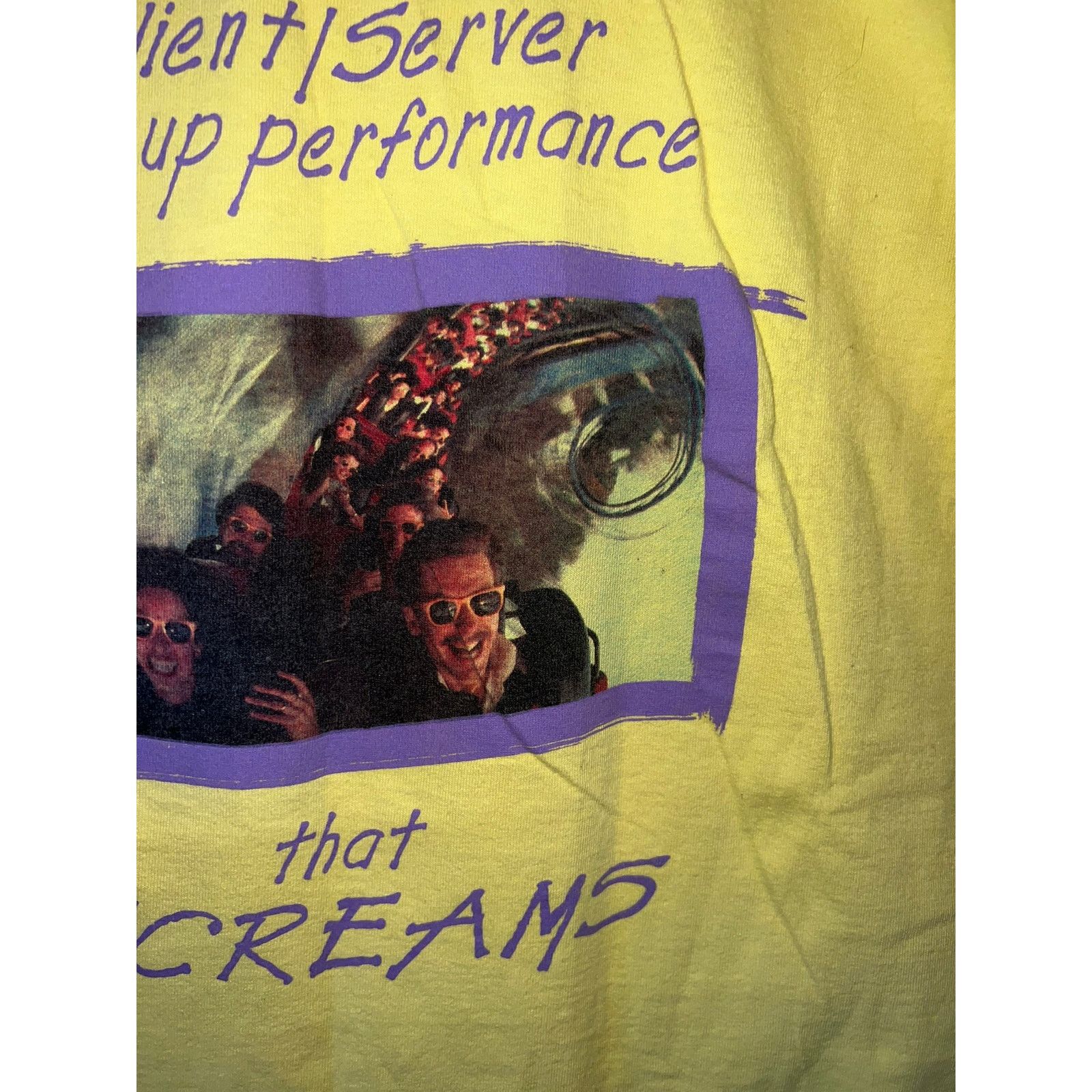 Fruit Of The Loom Vintage Data Software Shirt Epoch Systems Tee 90s VTG L Size US L / EU 52-54 / 3 - 7 Thumbnail