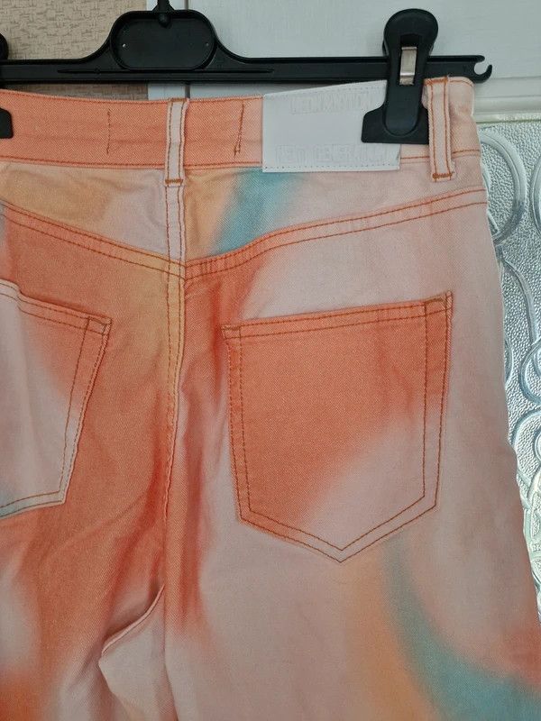 Other Neon & Nylon wide-leg trousers – Tie-Dye / Swirl effect Size 27" / US 4 / IT 40 - 6 Thumbnail