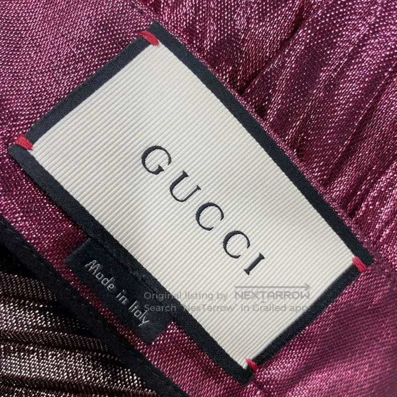 Gucci Gucci Red pleated skirt Size 27" / US 4 / IT 40 - 5 Thumbnail
