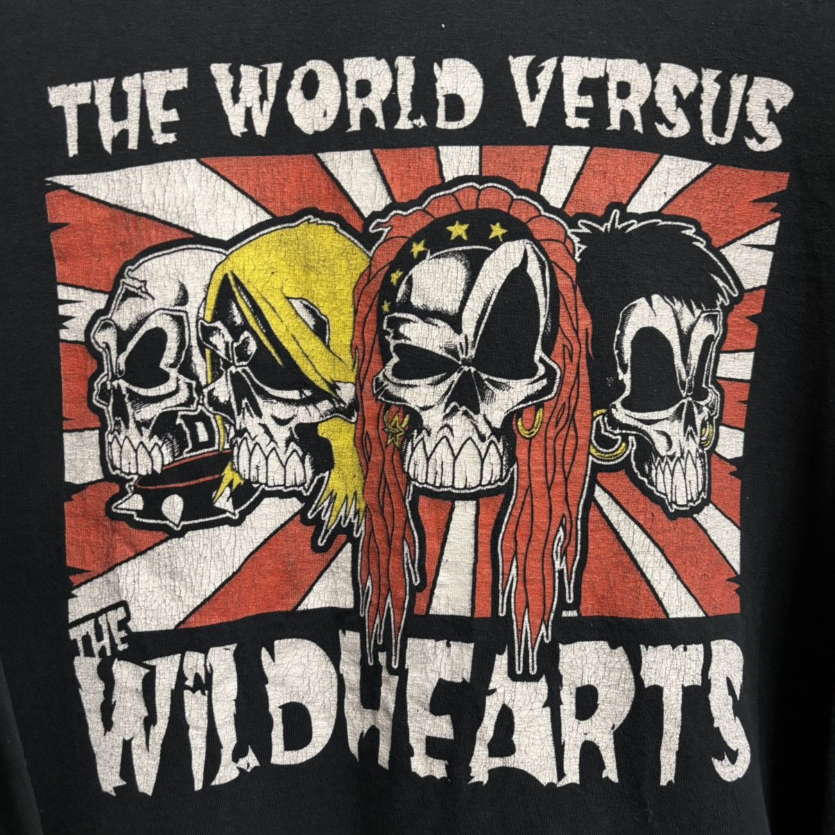 Vintage Vintage 90’s The Wildhearts Band Long Sleeve Punk ERD Grunge Size US XL / EU 56 / 4 - 2 Thumbnail