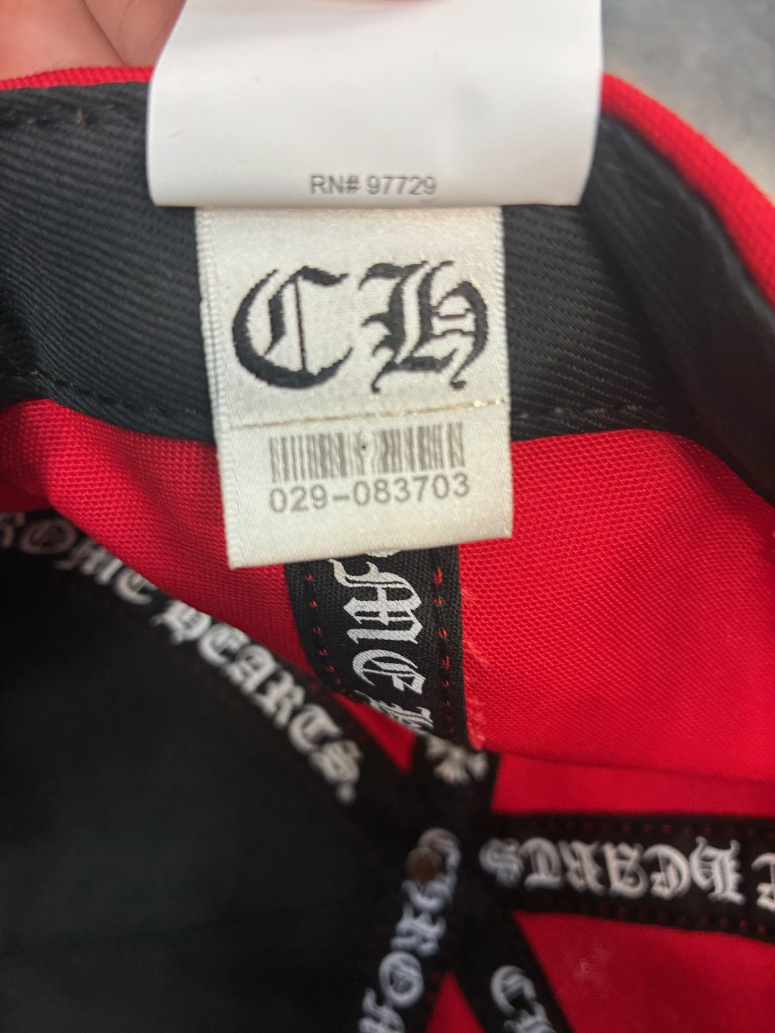 Chrome Hearts Chrome Hearts CH Logo Hat Size ONE SIZE - 10 Thumbnail