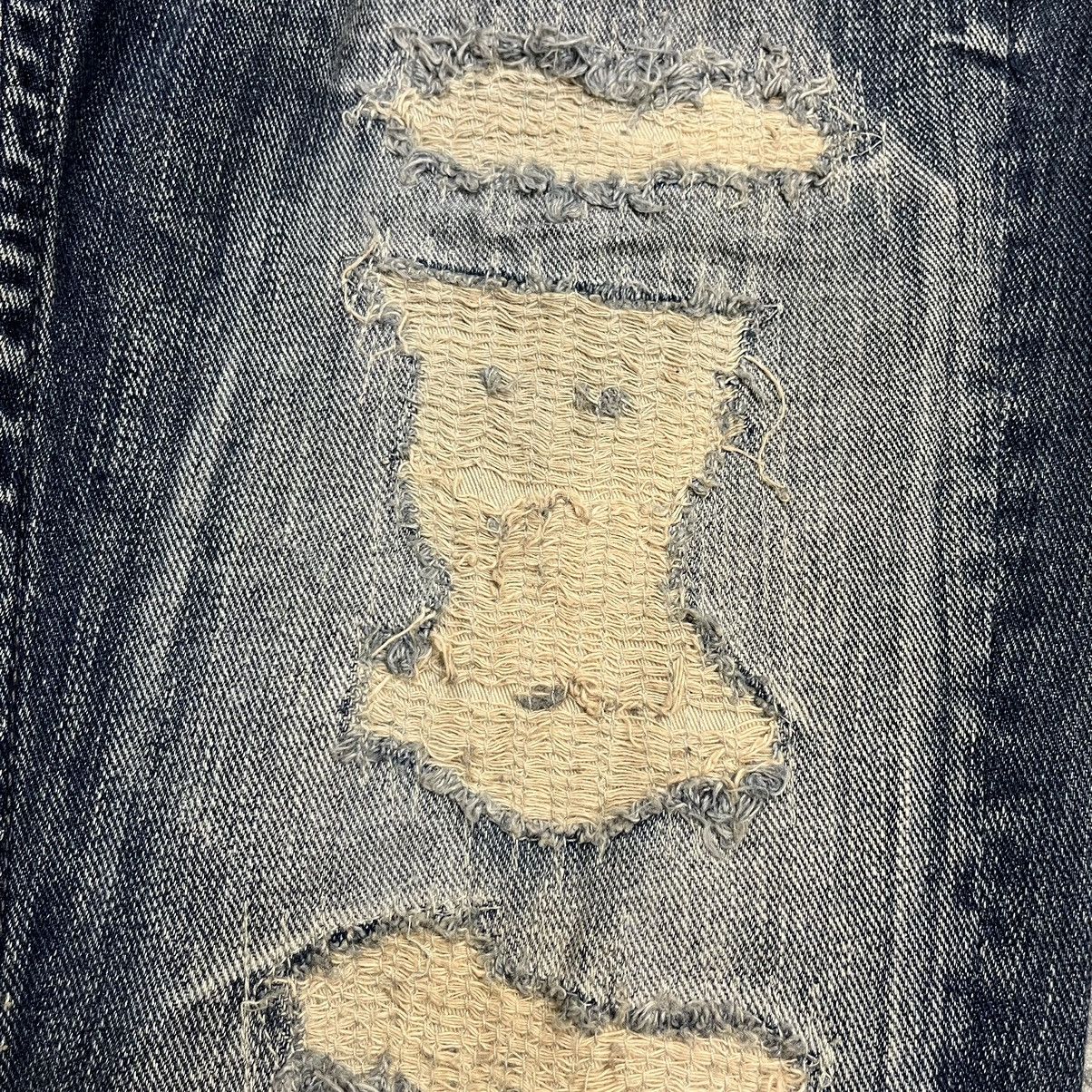 Hysteric Glamour Japanese brand varosh distressed flared denim pants Size US 32 / EU 48 - 6 Thumbnail