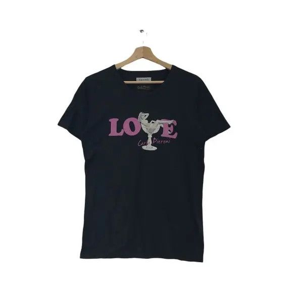 Japanese Brand CARLO PIERONI THEATER Japan 8 Love Photographer Tee Shirt Size S / US 4 / IT 40 - 1 Thumbnail