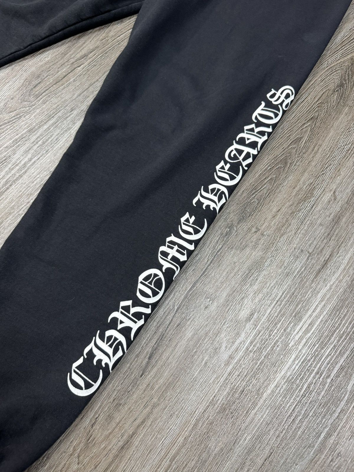 Chrome Hearts Chrome Hearts “Fuck You” Scroll Logo Sweatpants Black Size M Size US 32 / EU 48 - 2 Thumbnail