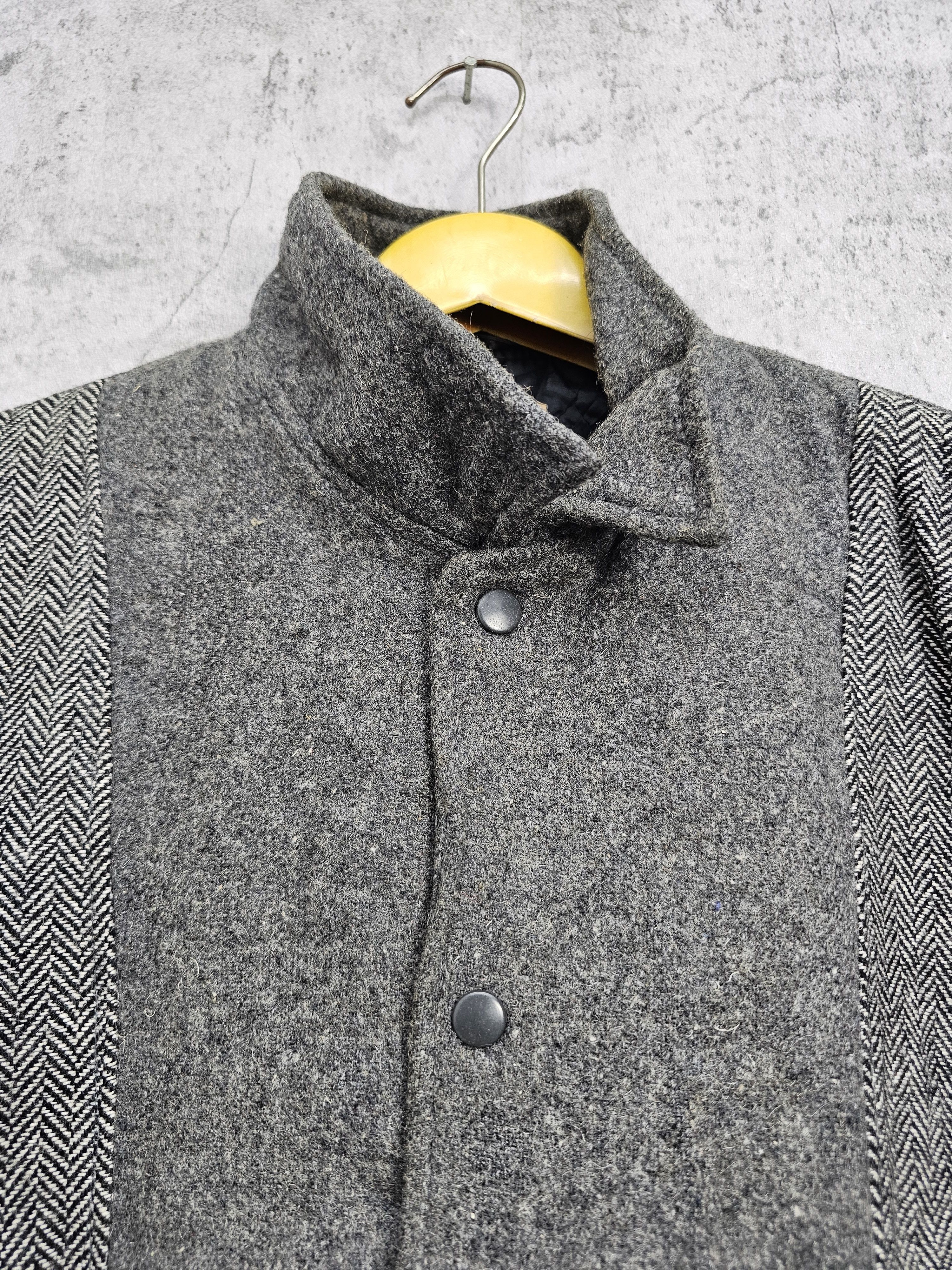 Other Vintage WOOL Rockabilly Style Varsity Buttons Jacket J0038 Size US L / EU 52-54 / 3 - 7 Thumbnail
