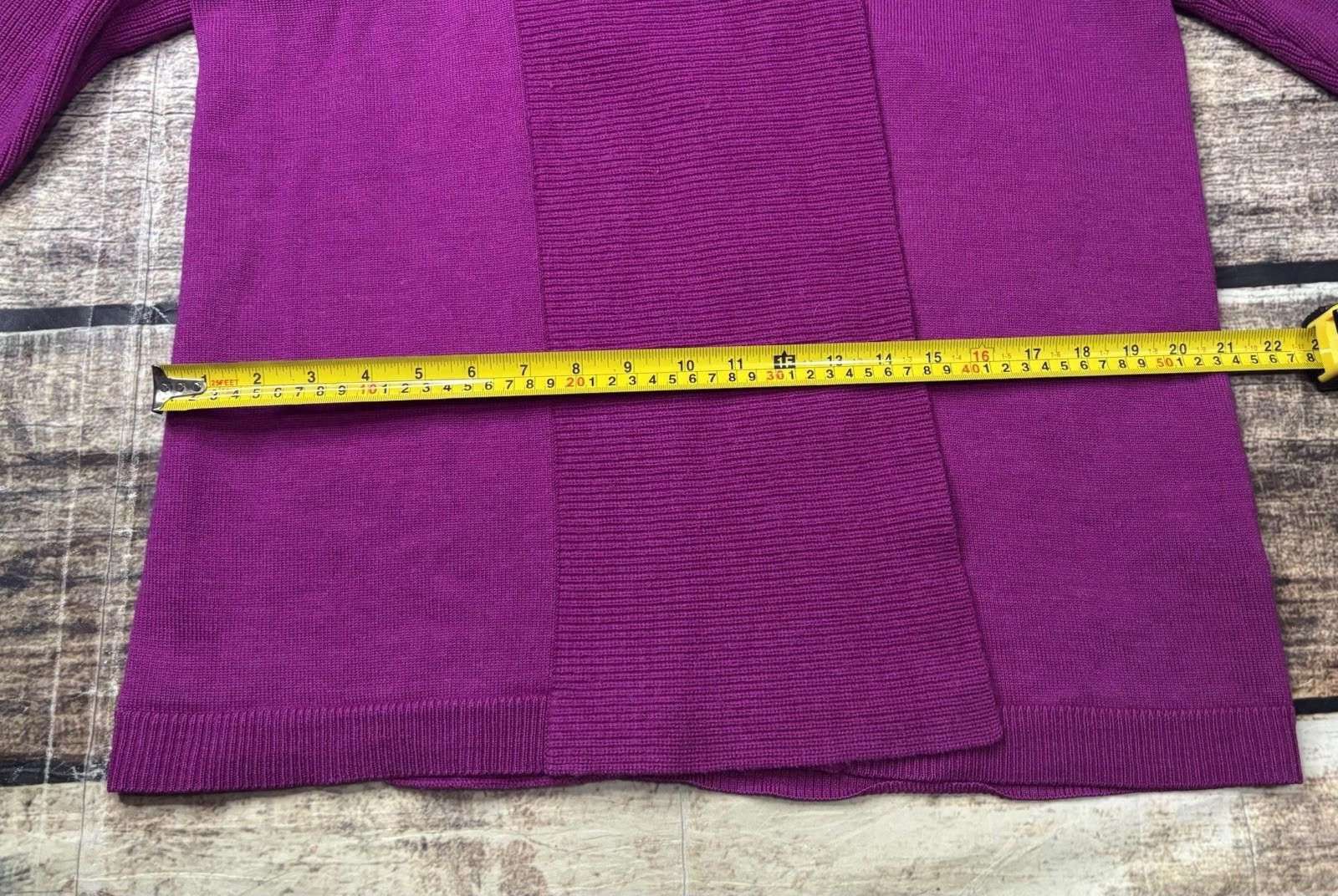 Lauren Ralph Lauren Lauren Ralph Lauren Cardigan Sweater Merino Wool Shawl Size XL / US 12-14 / IT 48-50 - 11 Thumbnail