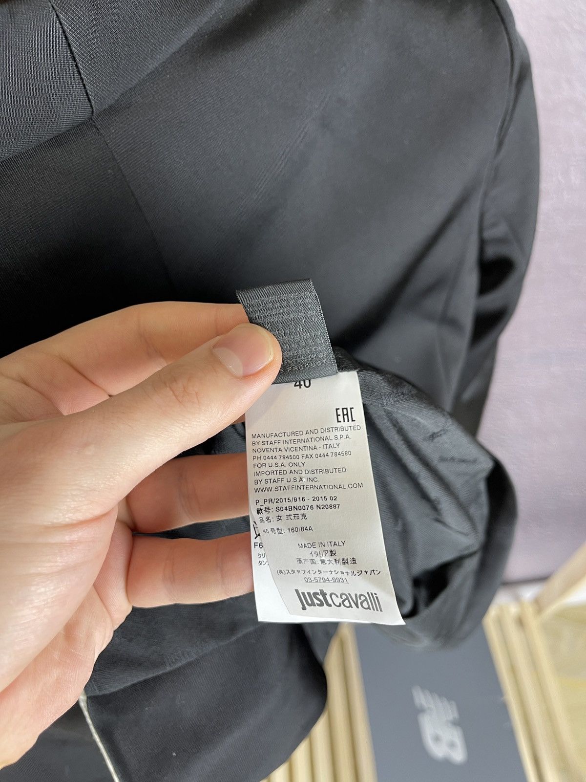 160 Roberto cavalli ジャケット Roberto Cavalli（ロベルト・カヴァリ