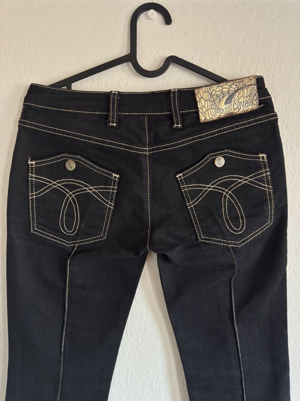 Just Cavalli Vintage Y2K Just Cavalli Low-Rise Jeans Size 27" / US 4 / IT 40 - 4 Thumbnail
