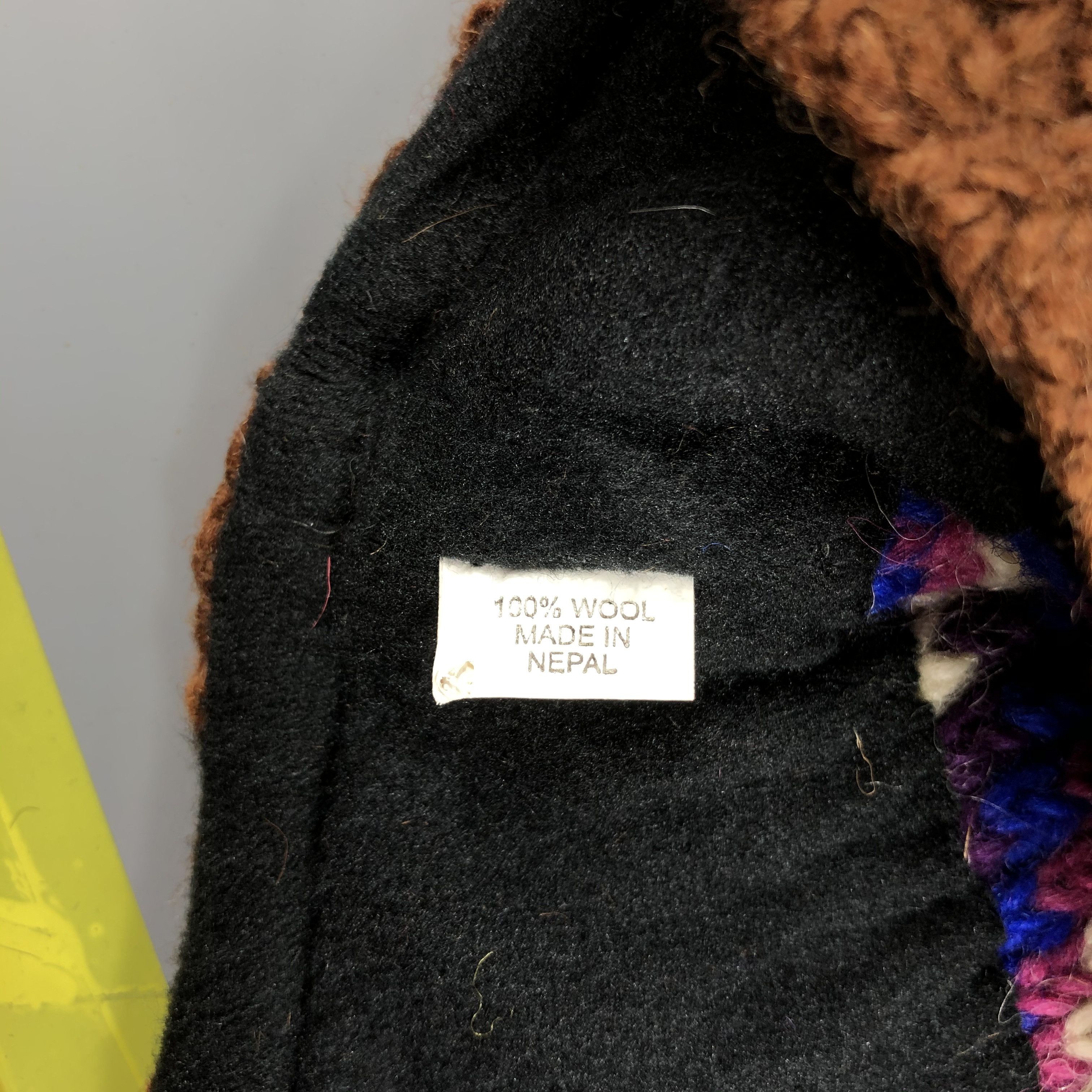 Japanese Brand Stripe Knit Earflap Beanie Size ONE SIZE - 4 Thumbnail