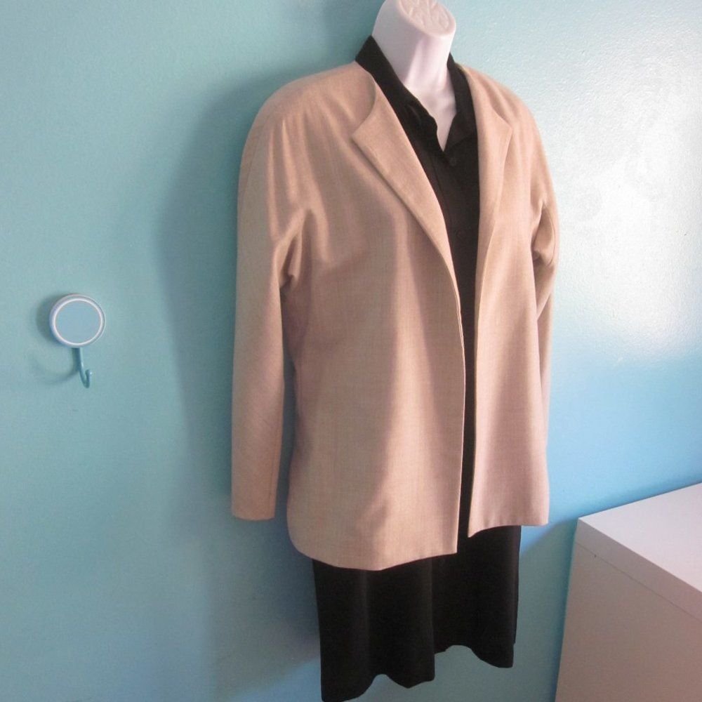 Isaac Mizrahi Isaac Mizrahi Vintage Wool Open Front Blazer Size 6 Size M / US 6-8 / IT 42-44 - 1 Thumbnail