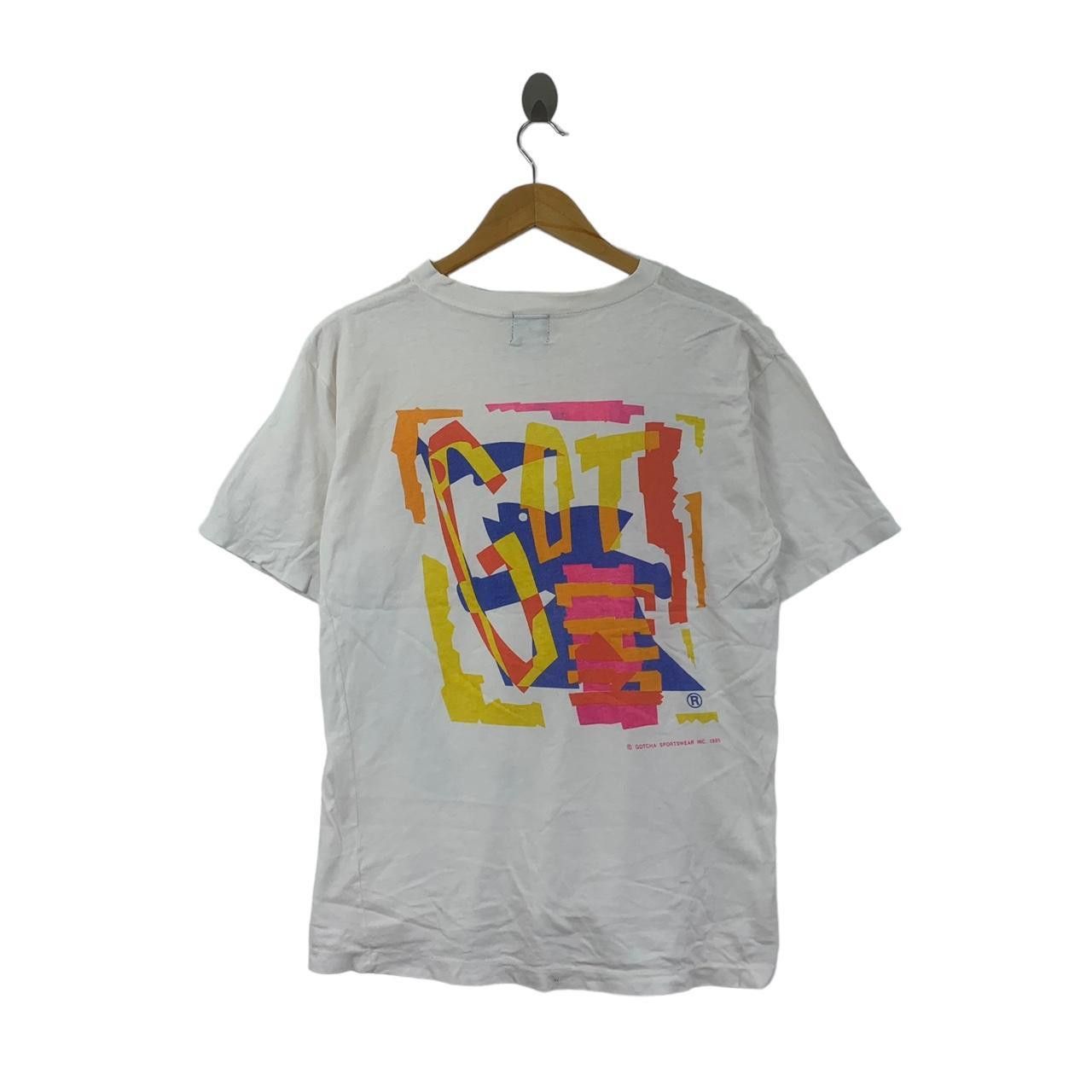 Vintage Vintage 1989 GOTCHA SKATEBOARD Graffiti Tee Shirt Top Size US M / EU 48-50 / 2 - 1 Thumbnail